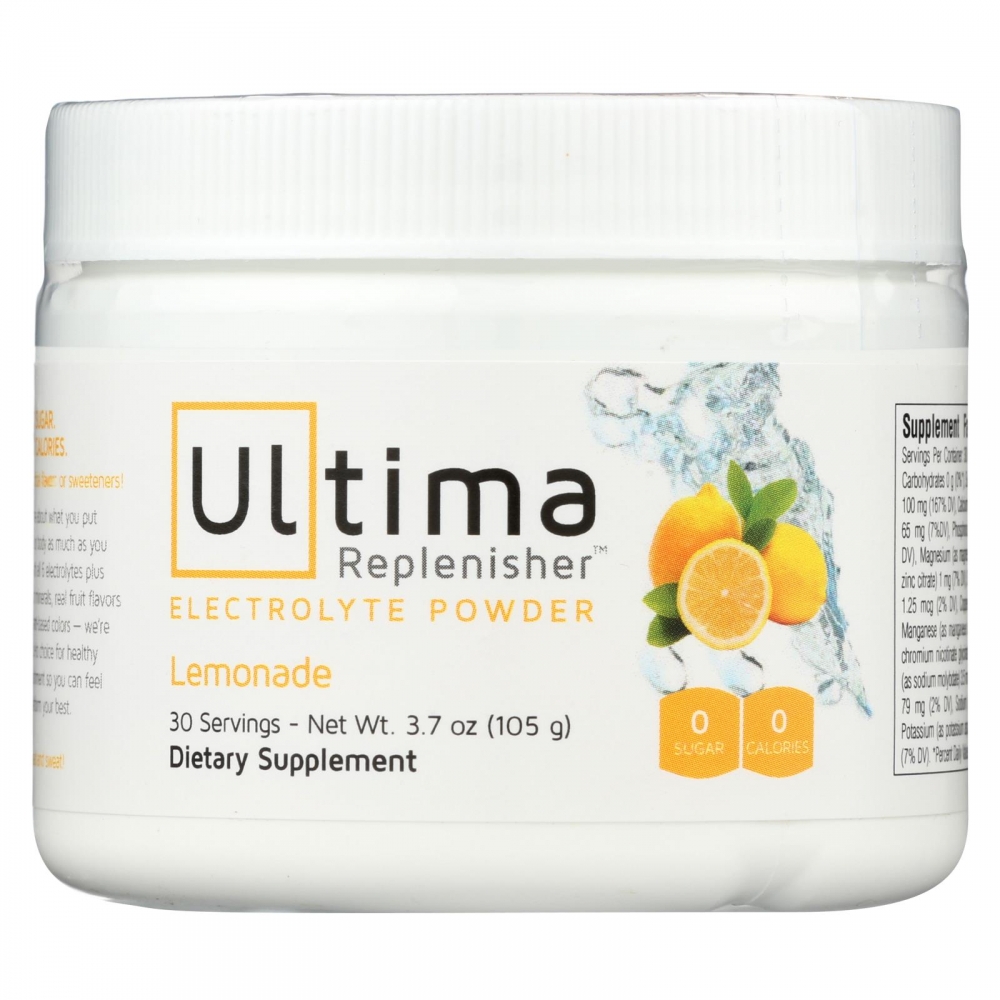 Ultima Replenisher Electrolyte Powder - Lemonade - Ca - 3.7 oz