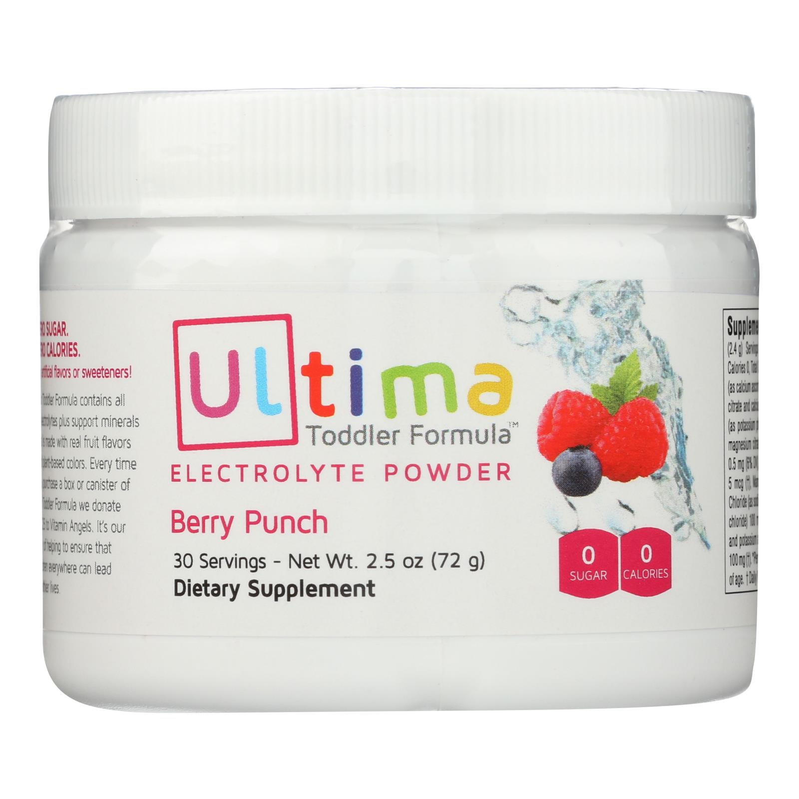 Ultima Replenisher Berry Punch Toddler Formula Electrolyte Powder - 1 Each - 2.5 OZ