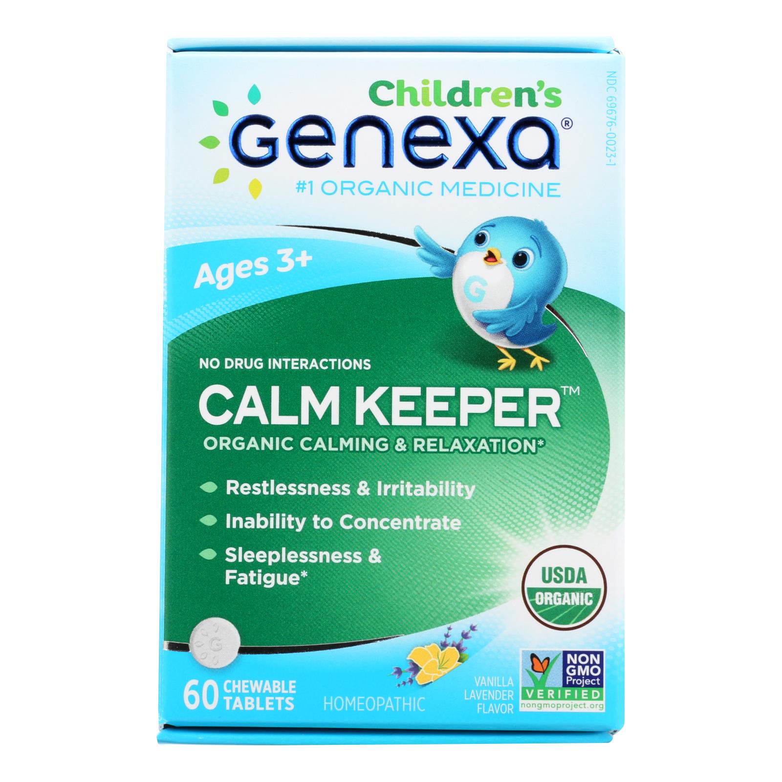 Genexa Children's Calm Keeper - 1 Each - 60 TAB