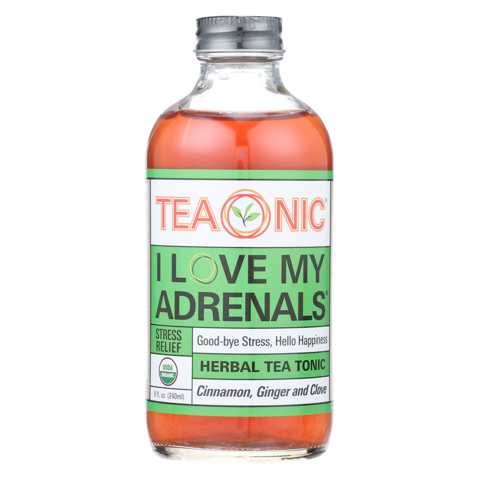 Teaonic, I Love My Adrenals Herbal Tea Supplement - 6개 묶음상품 - 8 FZ
