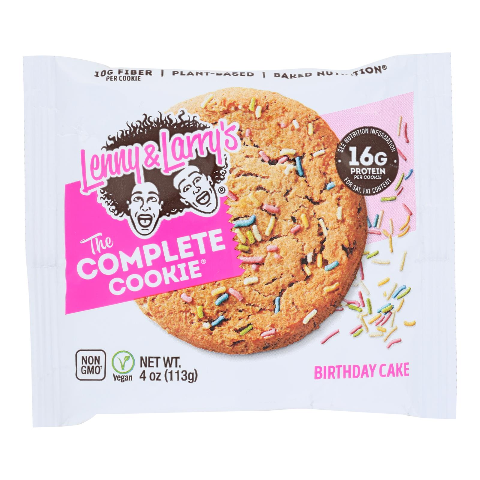 Lenny And Larry's The Complete Cookie Birthday Cake - 12개 묶음상품 - 4 OZ