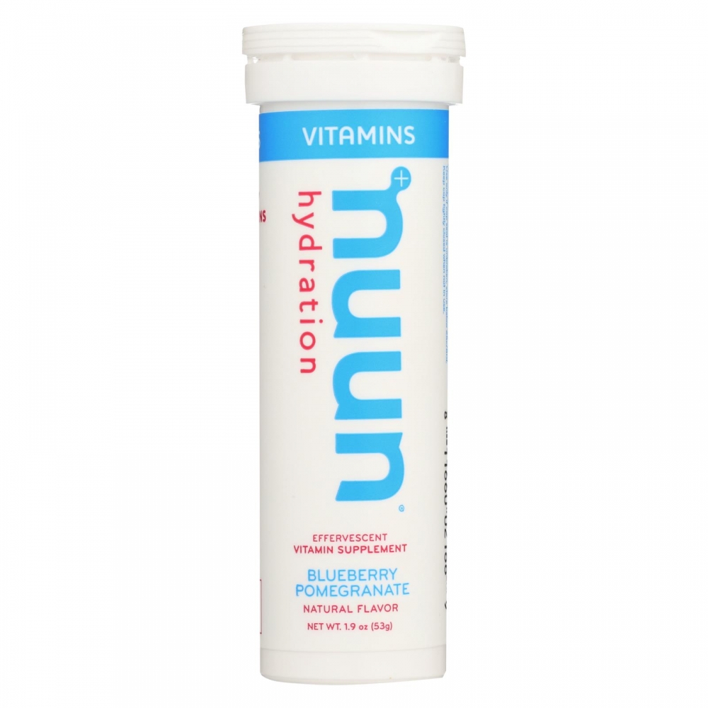 Nuun Vitamins Drink Tab - Blueberry - Pomgrant - 8개 묶음상품 - 12 TAB