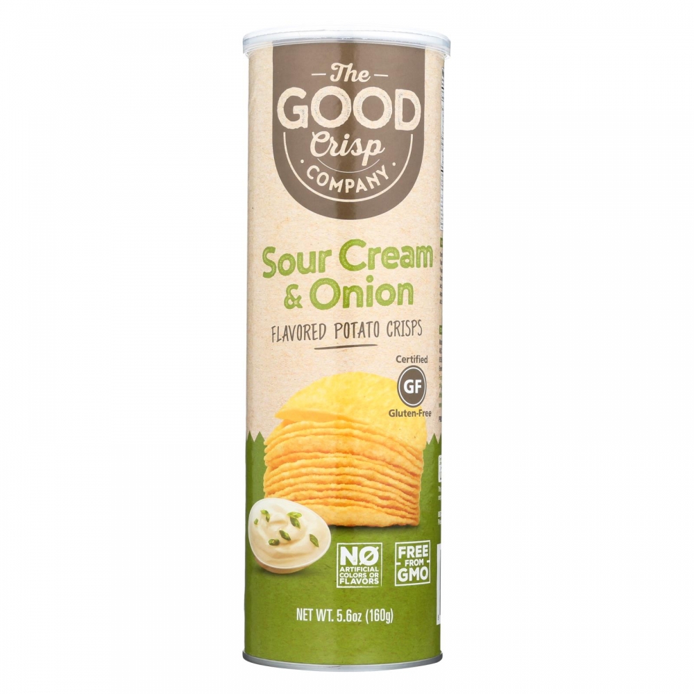 The Good Crisp - Sour Cream and Onion - 8개 묶음상품 - 5.6 oz.