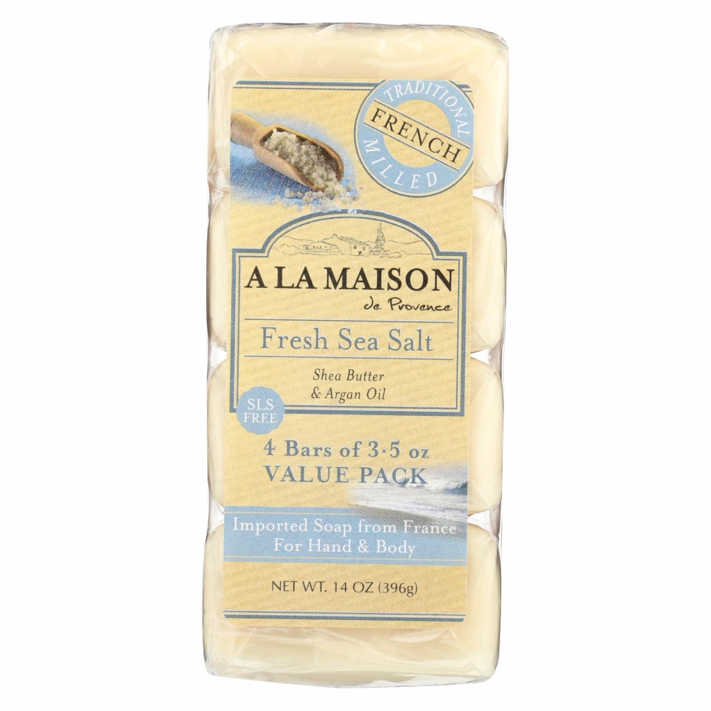 A La Maison - Bar Soap - Fresh Sea Salt - 4/3.5 Oz