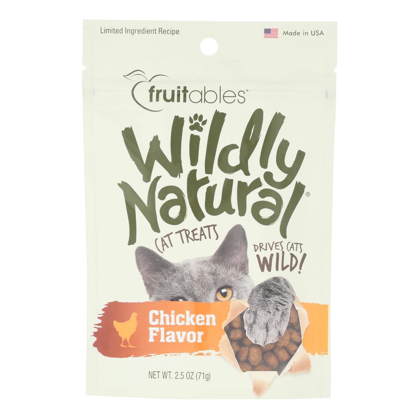 Fruitables - Cat Trts Chicken Natural - Case of 12 - 2.5 OZ