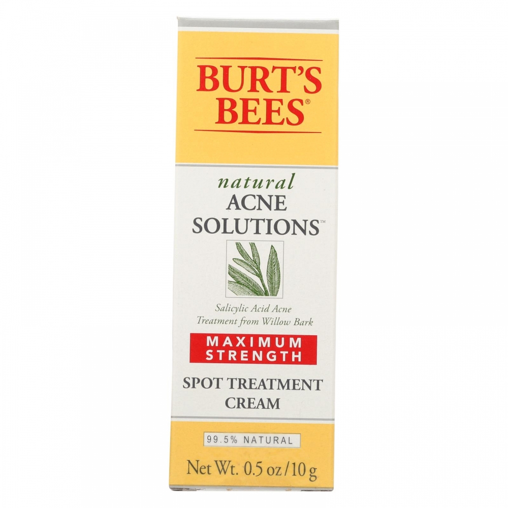Burts Bees - Crm Acne Max Str Trtmt - 0.5 OZ