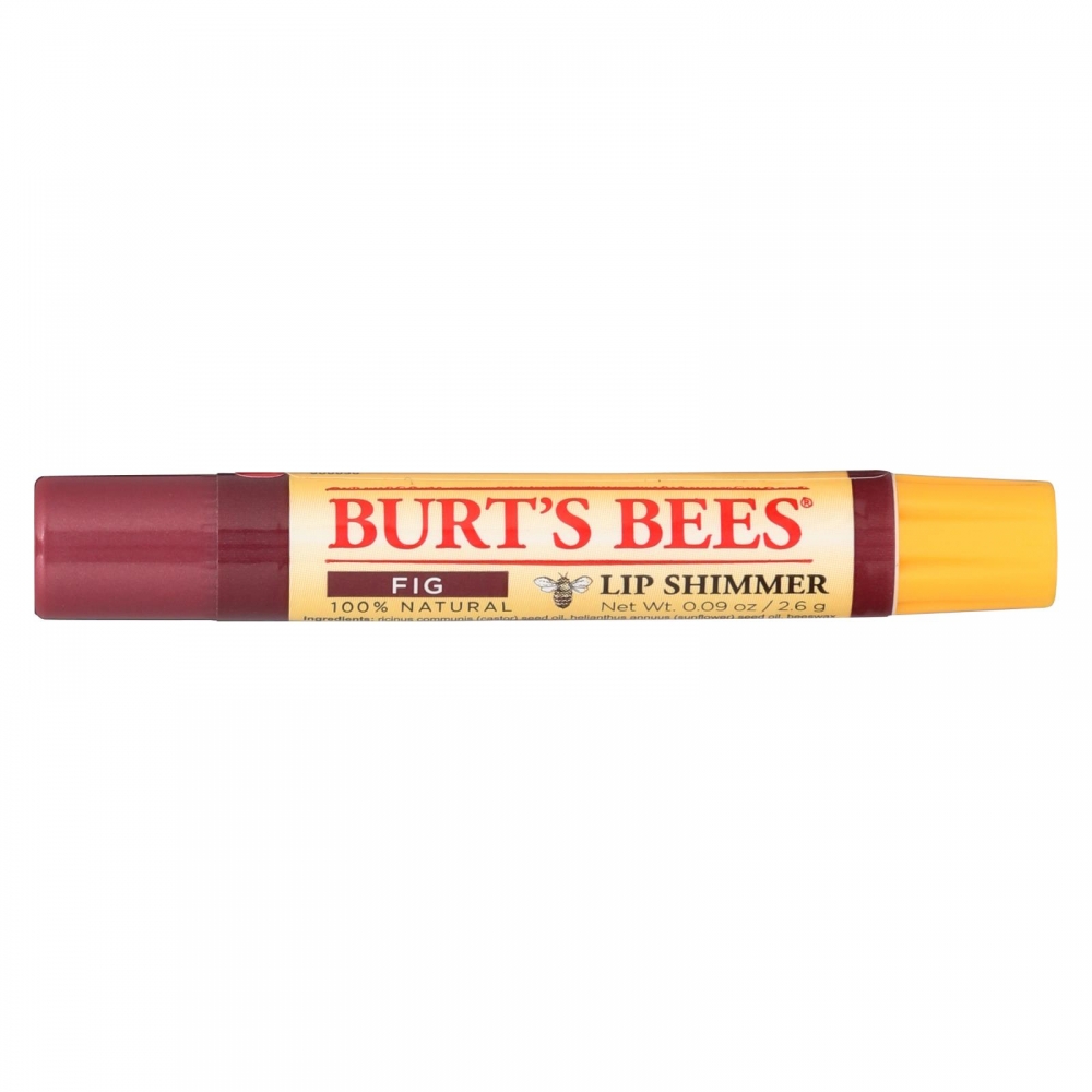Burts Bees - Lip Shimmer - Fig - 4개 묶음상품 - 0.09 oz