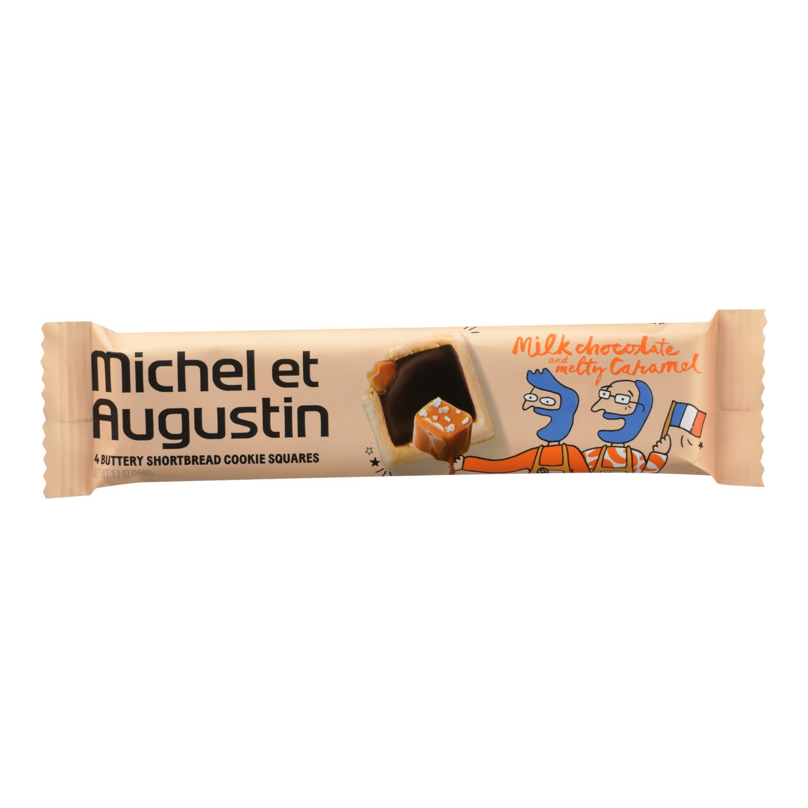 Michel Et Augustin Milk Chocolate And Melty Caramel Cookies - 18개 묶음상품 - 1.07 OZ