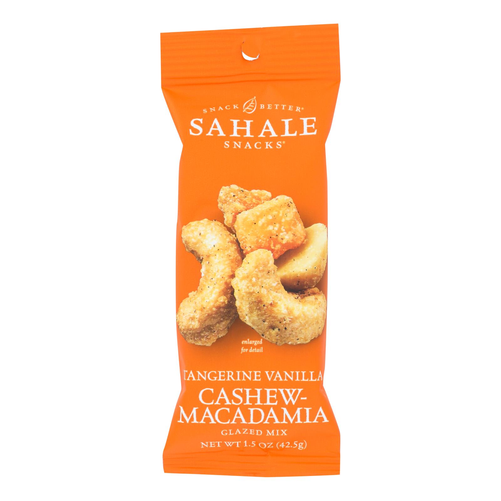 Sahale Tangerine Vanilla Cashew Macadamia Glazed Mix - 9개 묶음상품 - 1.5 OZ