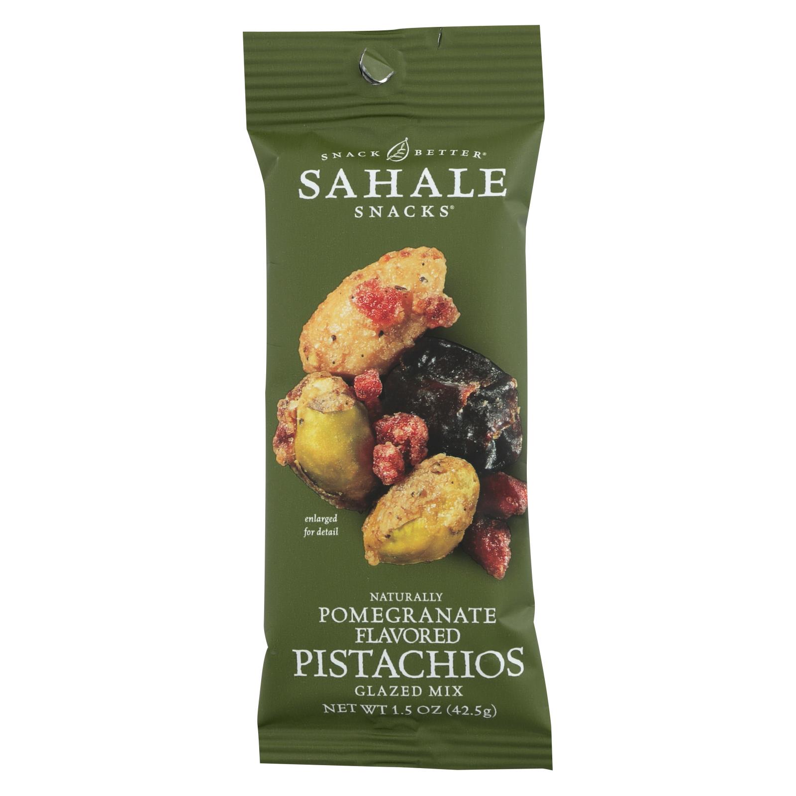 Sahale Glazed Mix With Pomegranate Flavored Pistachios - 9개 묶음상품 - 1.5 OZ