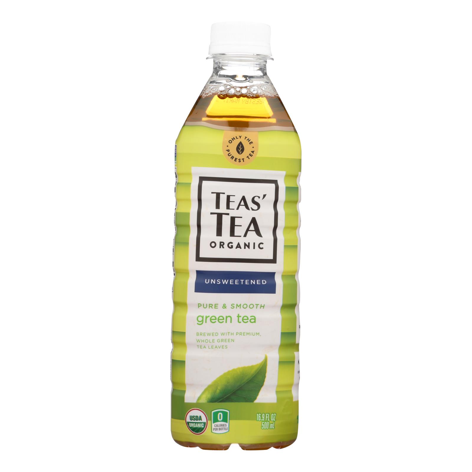 Itoen Organic Tea - Pure Green Bottle - 12개 묶음상품 - 16.9 fl oz