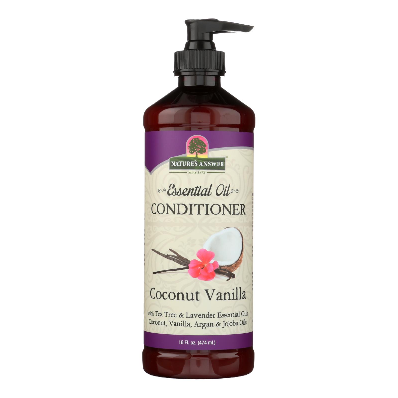 Nature's Answer Coconut Vanilla Essential Oil Conditioner - 1 Each - 16 OZ