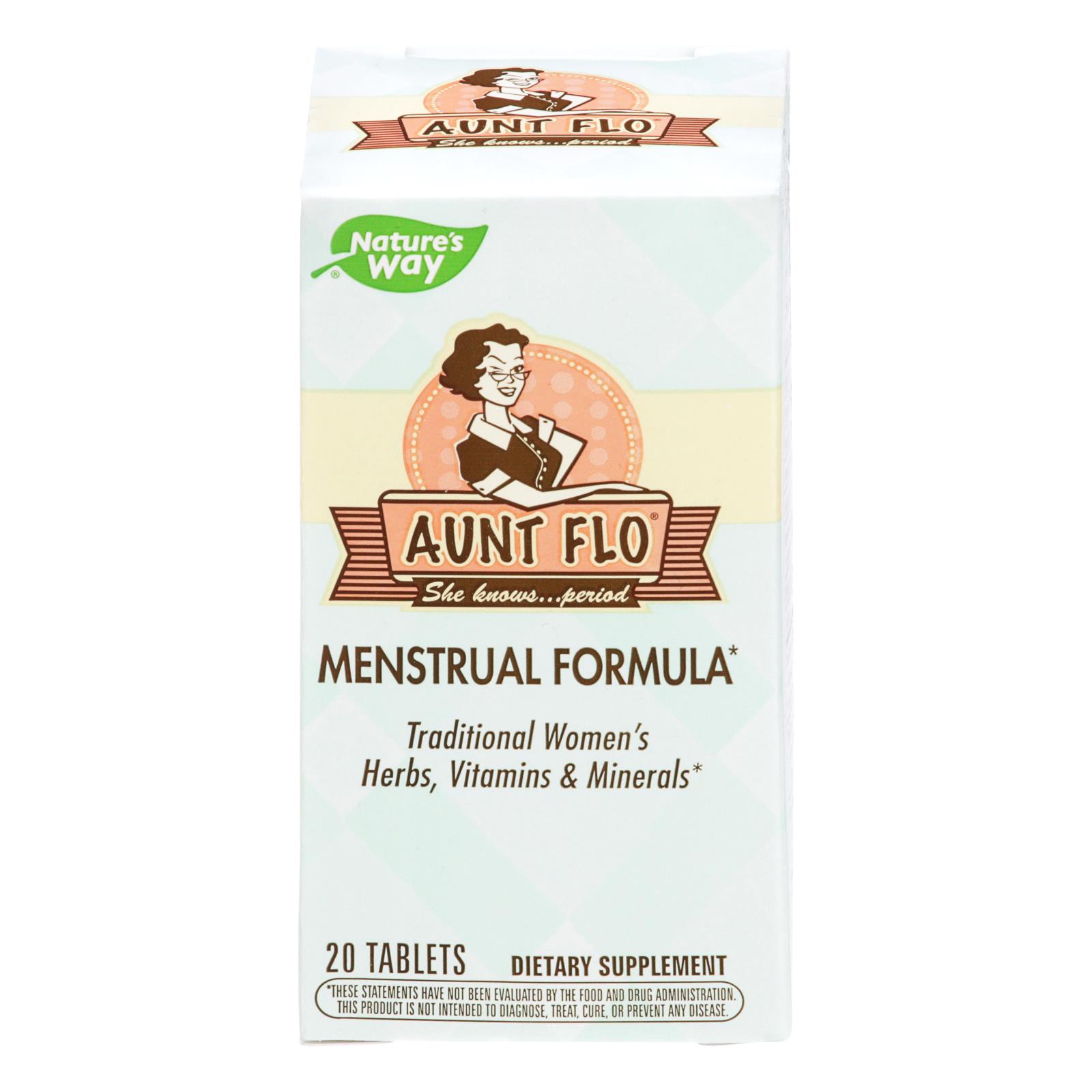 Enzymatic Therapy Aunt Flo Menstrual Formula - 1 Each - 20 TAB