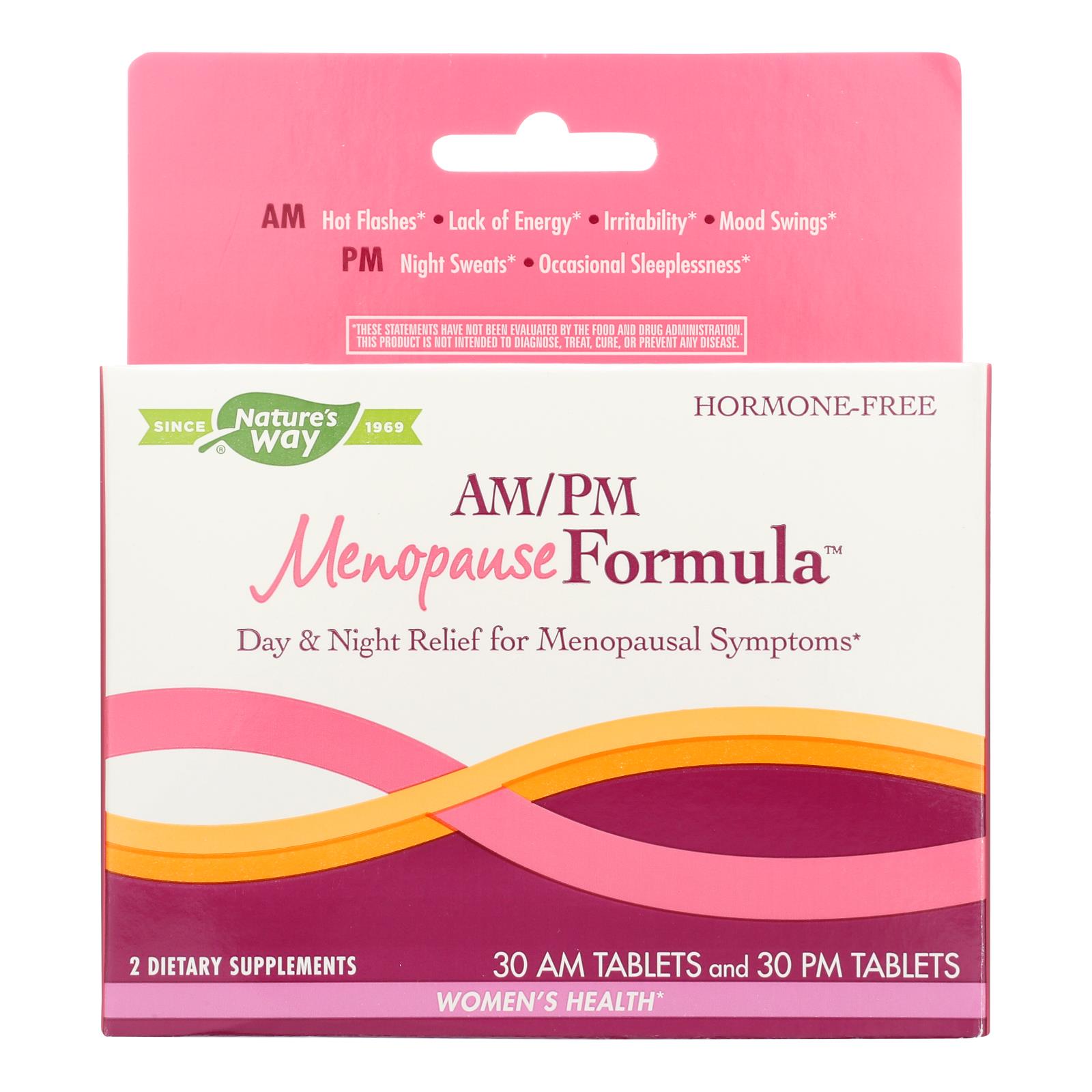 Enzymatic Therapy Am/Pm Menopause Formula Dietary Supplements - 1 Each - 60 TAB