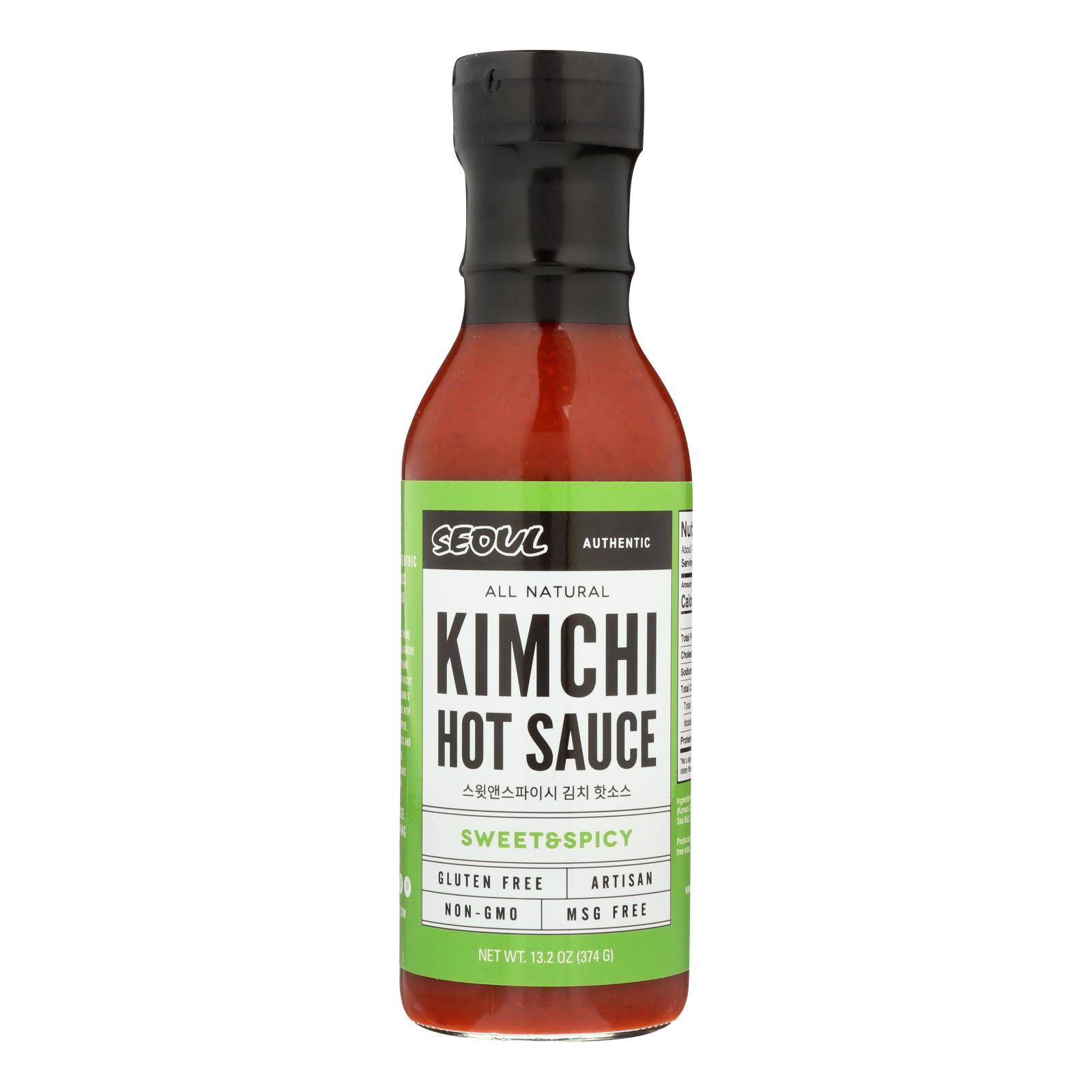 Seoul Sweet And Spicy Kimchi Hot Sauce - 6개 묶음상품 - 13.2 OZ