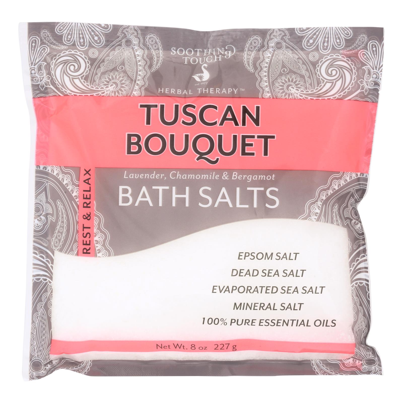 Soothing Touch Bath Salts - Tuscan Bouquet - 6개 묶음상품 - 8 oz