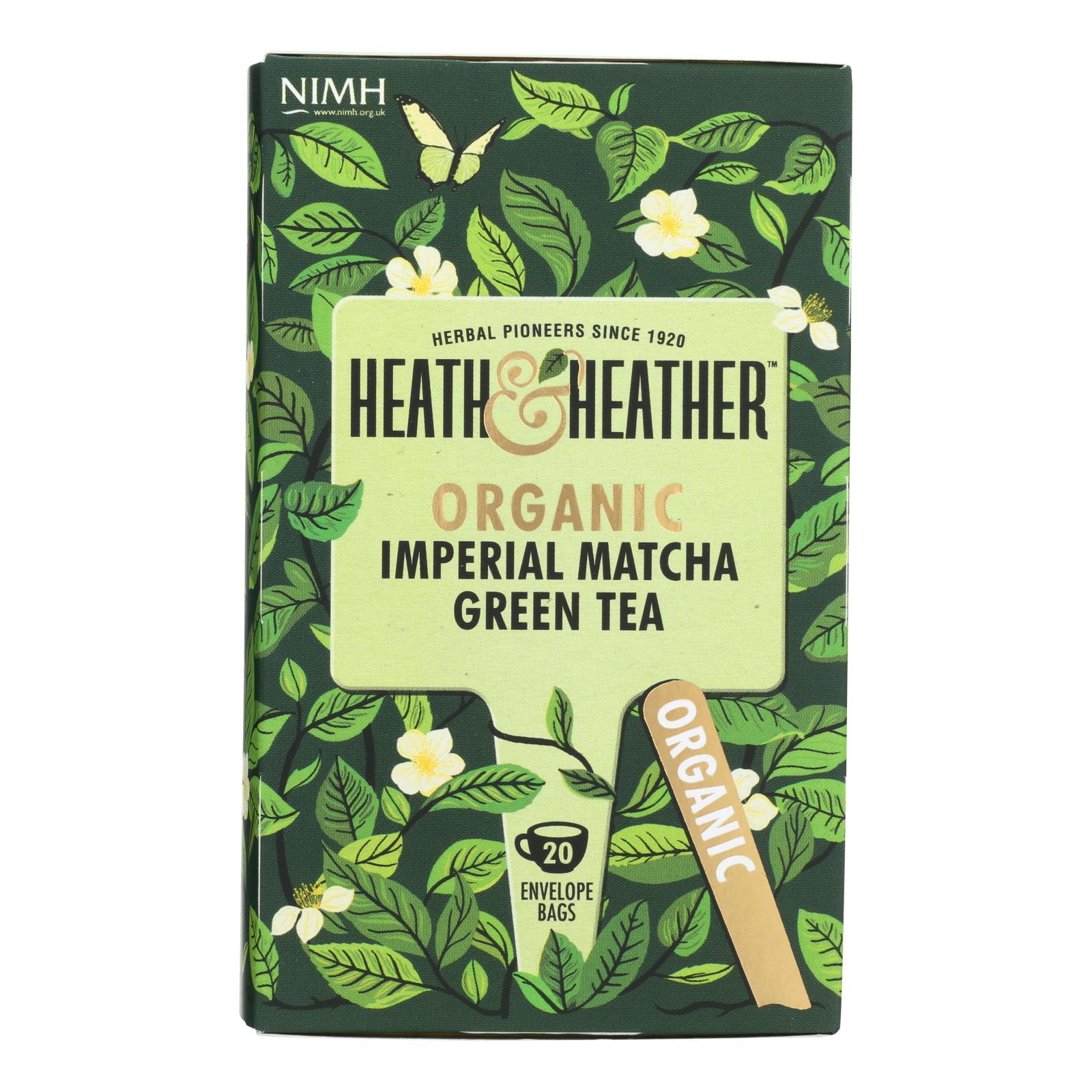 Heath & Heather - Tea Imperial Mtcha Gr - 6개 묶음상품 - 20 CT