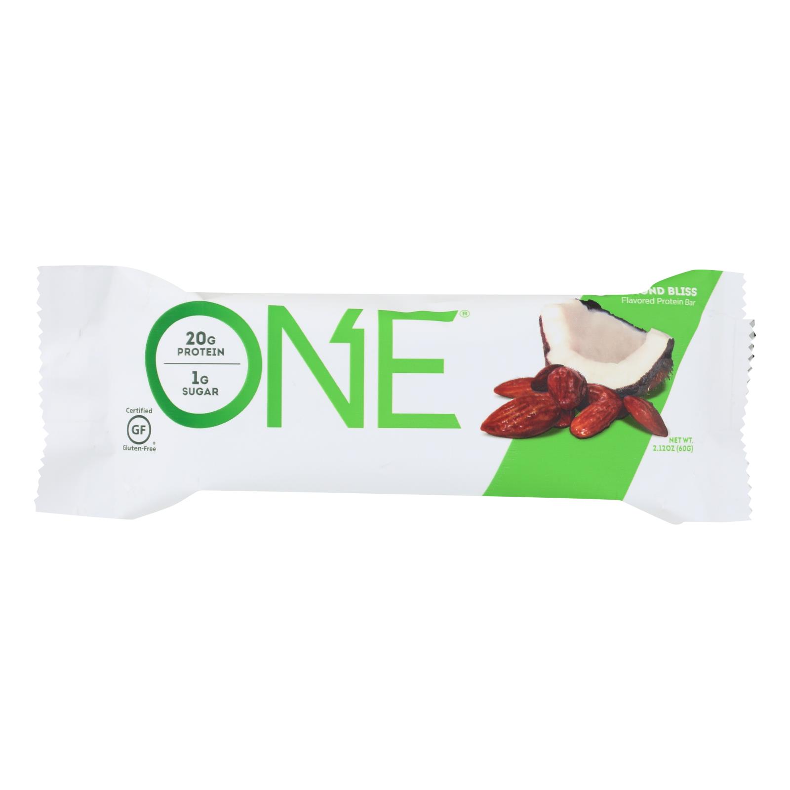 One's Almond Bliss Protein Bar - 12개 묶음상품 - 60 GRM