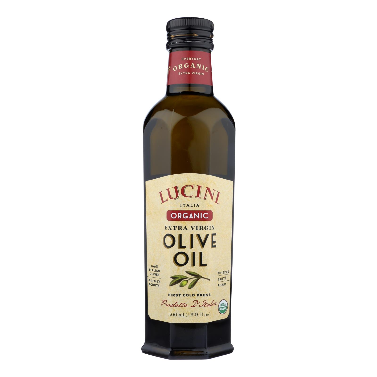 Lucini Italia Extra Virgin Olive Oil - 6개 묶음상품 - 16.9 FZ