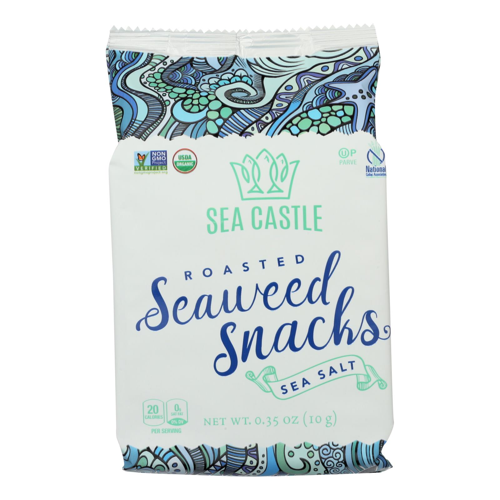 Sea Castle Roasted Seaweed Snacks - 12개 묶음상품 - .35 OZ