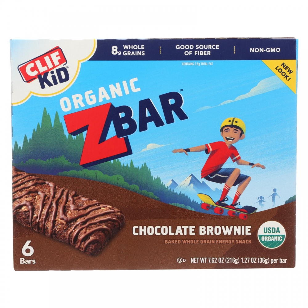 Clif Kid Zbar - Chocolate Brownie - 9개 묶음상품 - 7.62 oz
