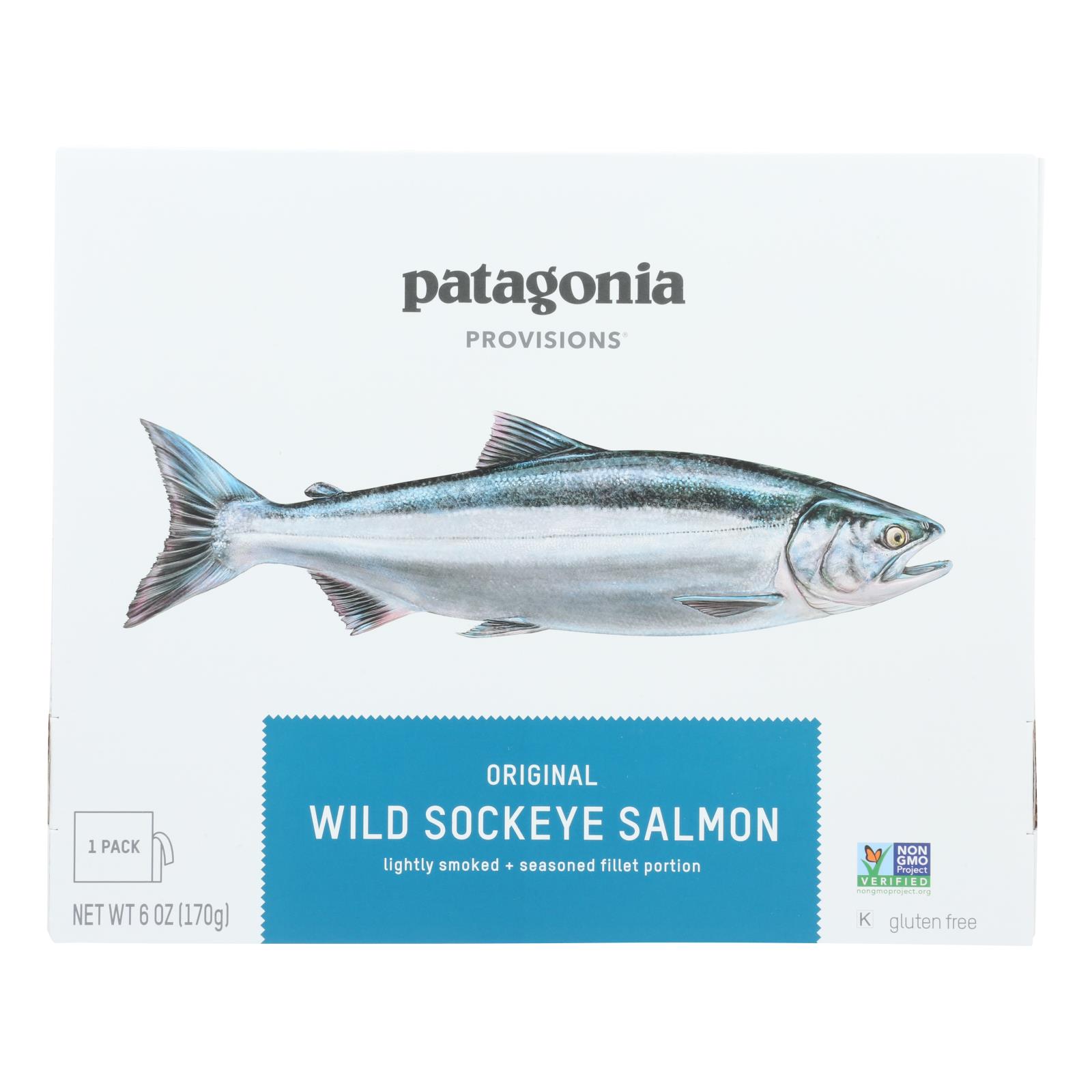 Patagonia - Salmon Wild Sockeye - Case of 12 - 6 OZ