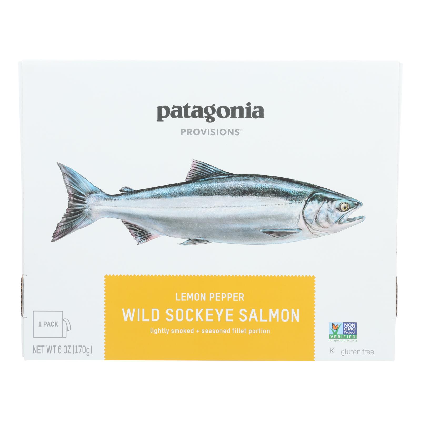 Patagonia - Salmon Wld Skeye Lemn Pepper - Case of 12 - 6 OZ
