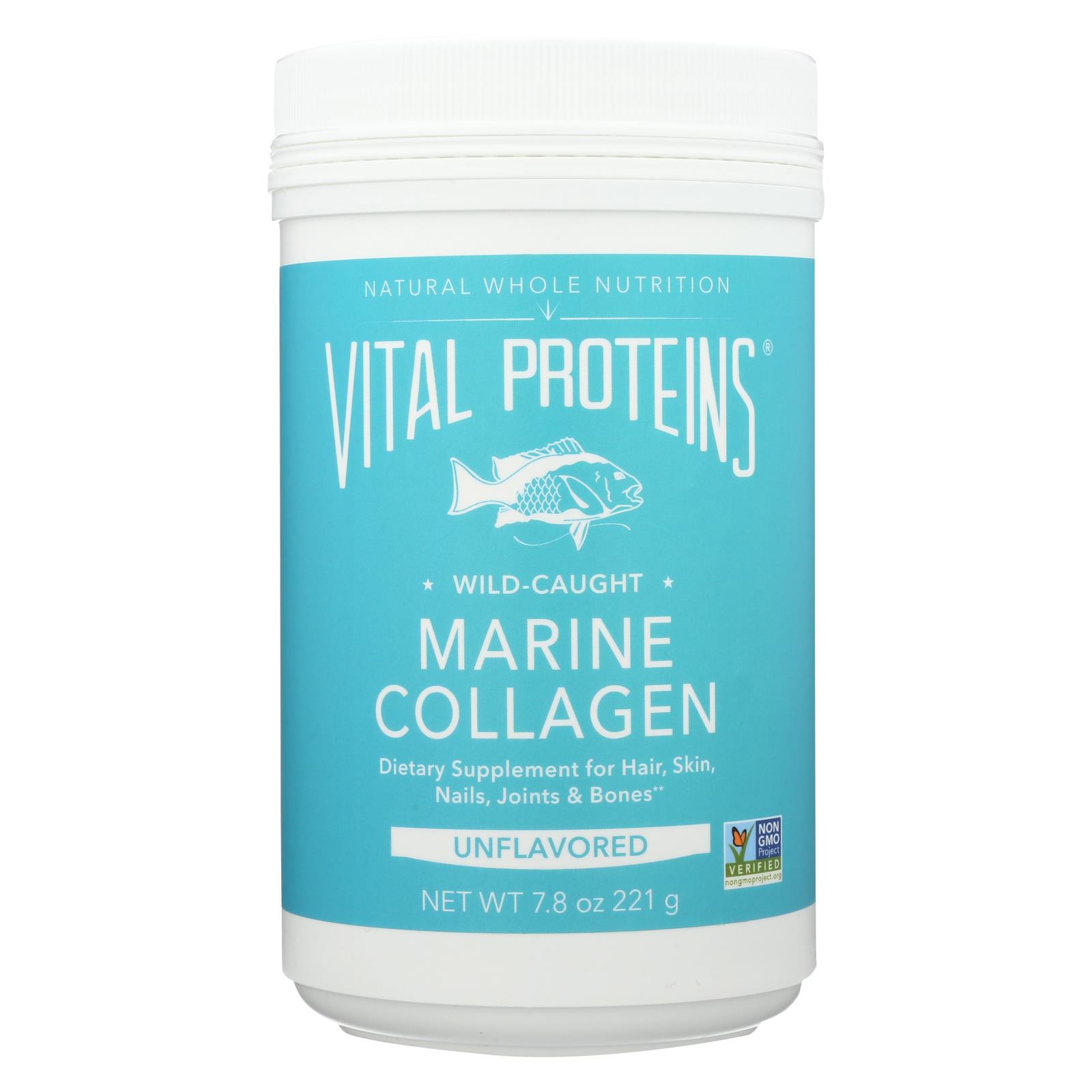 Vital Proteins Unflavored Wild-Caught Marine Collagen - 1 Each - 7.8 OZ