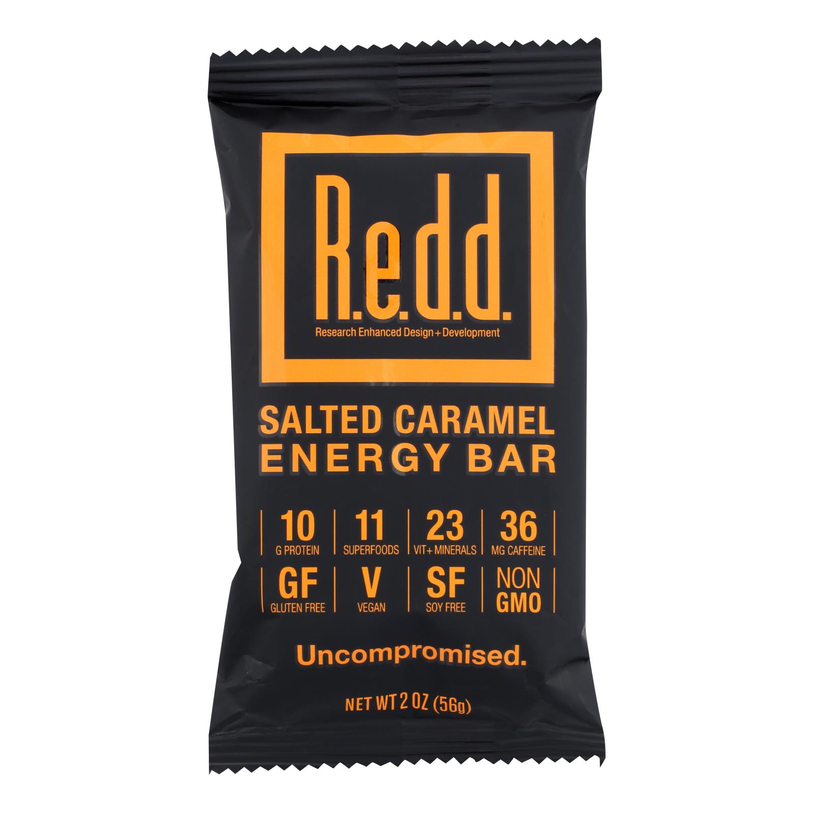 Redd - Bar Salted Caramel Sprfood - 1 Each - 12 CT