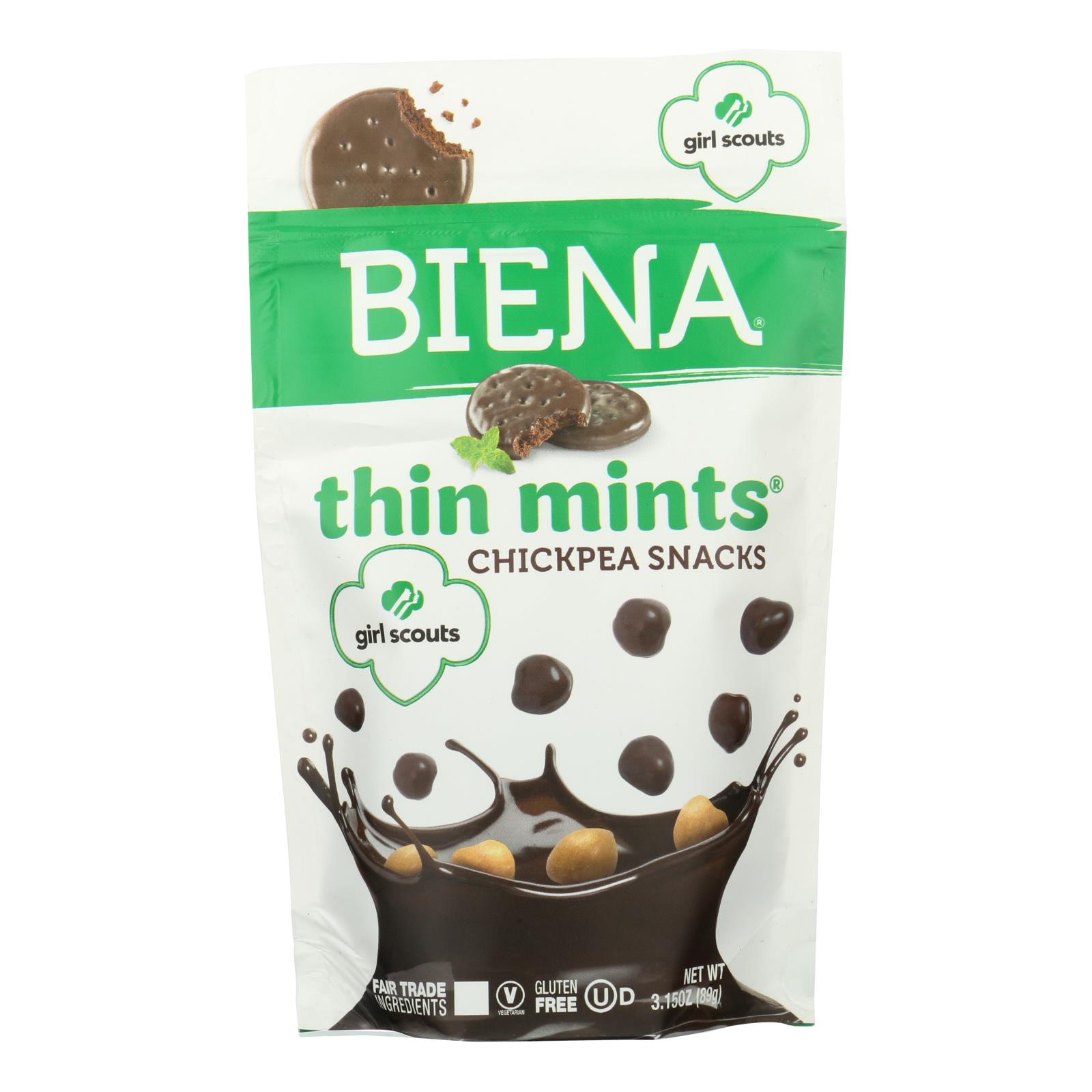 Biena Llc - Chickpea Snks Thin Mints - Case of 8 - 3.15 OZ