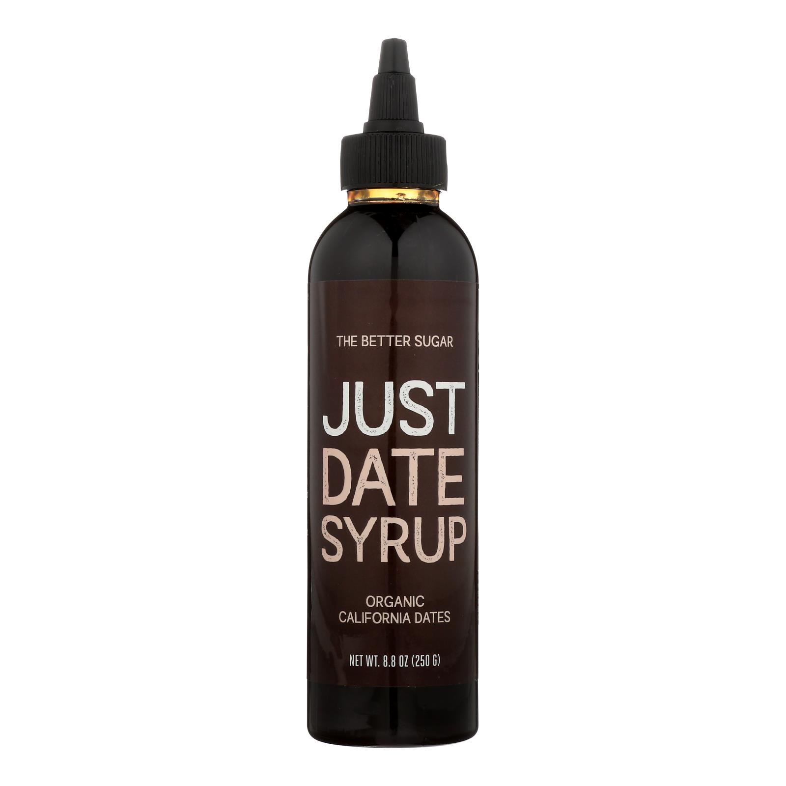 Just Date Syrup 100% Organic California Dates Syrup - 6개 묶음상품 - 8.8 OZ