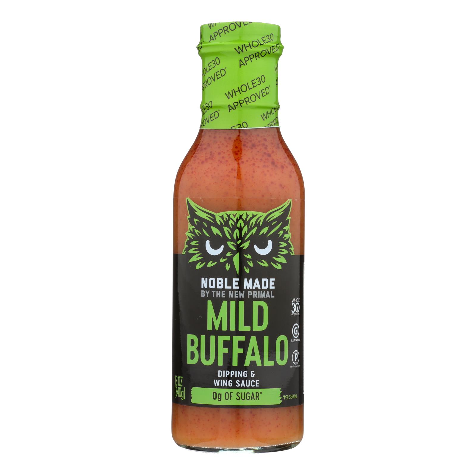 The New Primal - Sauce Buffalo Mild Paleo - 6개 묶음상품 - 12 OZ