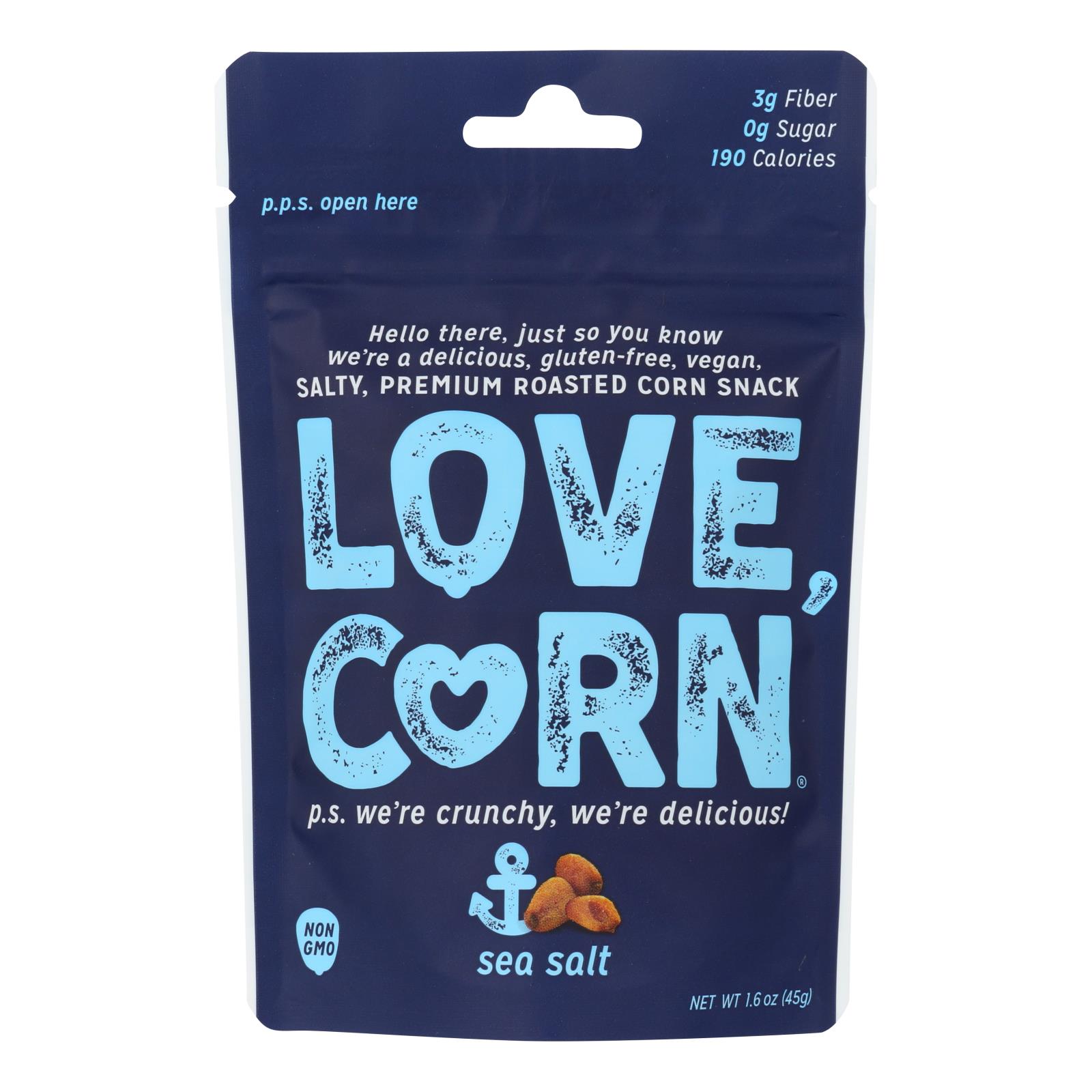 Love Corn® Premium Crunchy Corn Snack - 12개 묶음상품 - 4 OZ