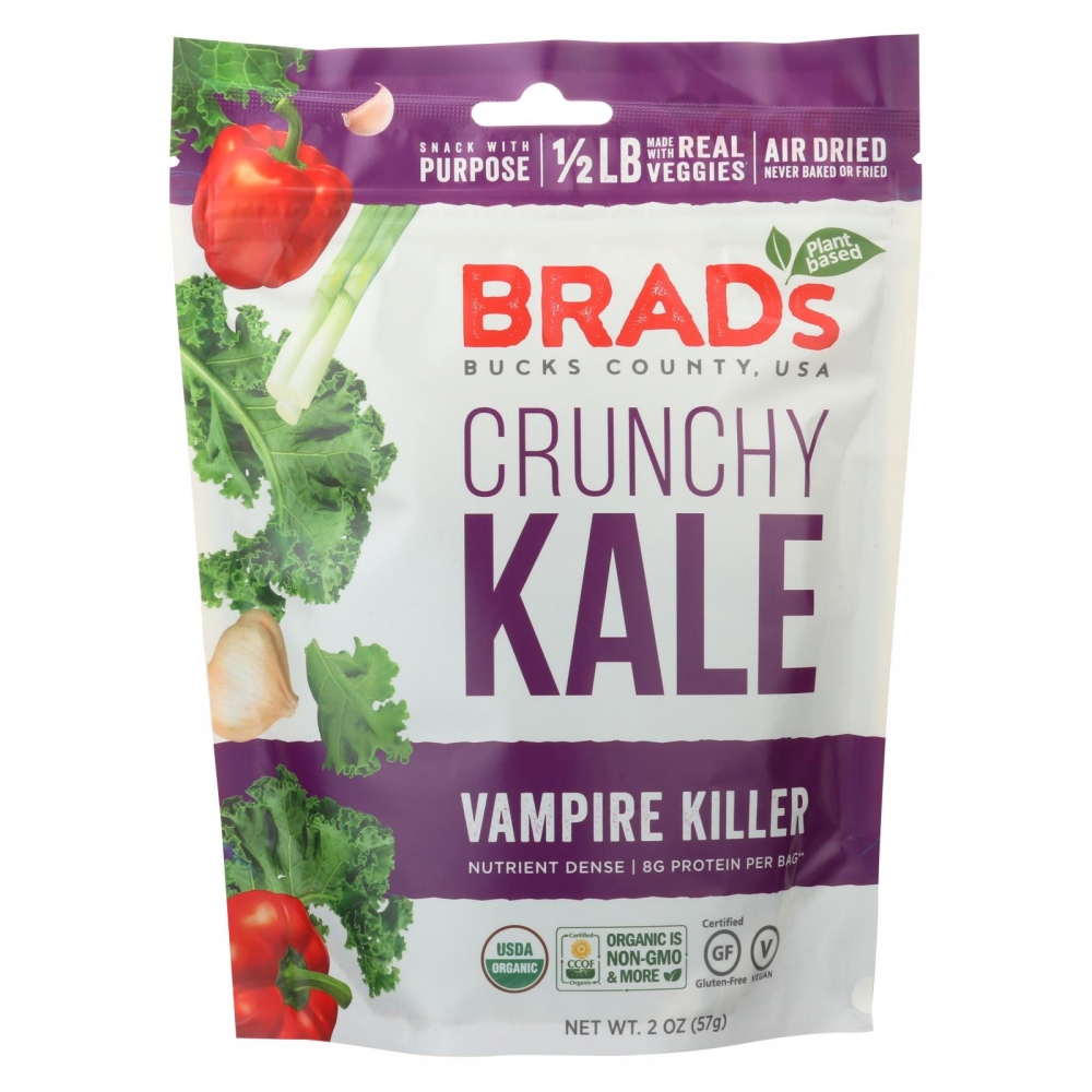 Brad's Plant Based - Raw Crunch - Vampire Killer - 12개 묶음상품 - 2 oz.