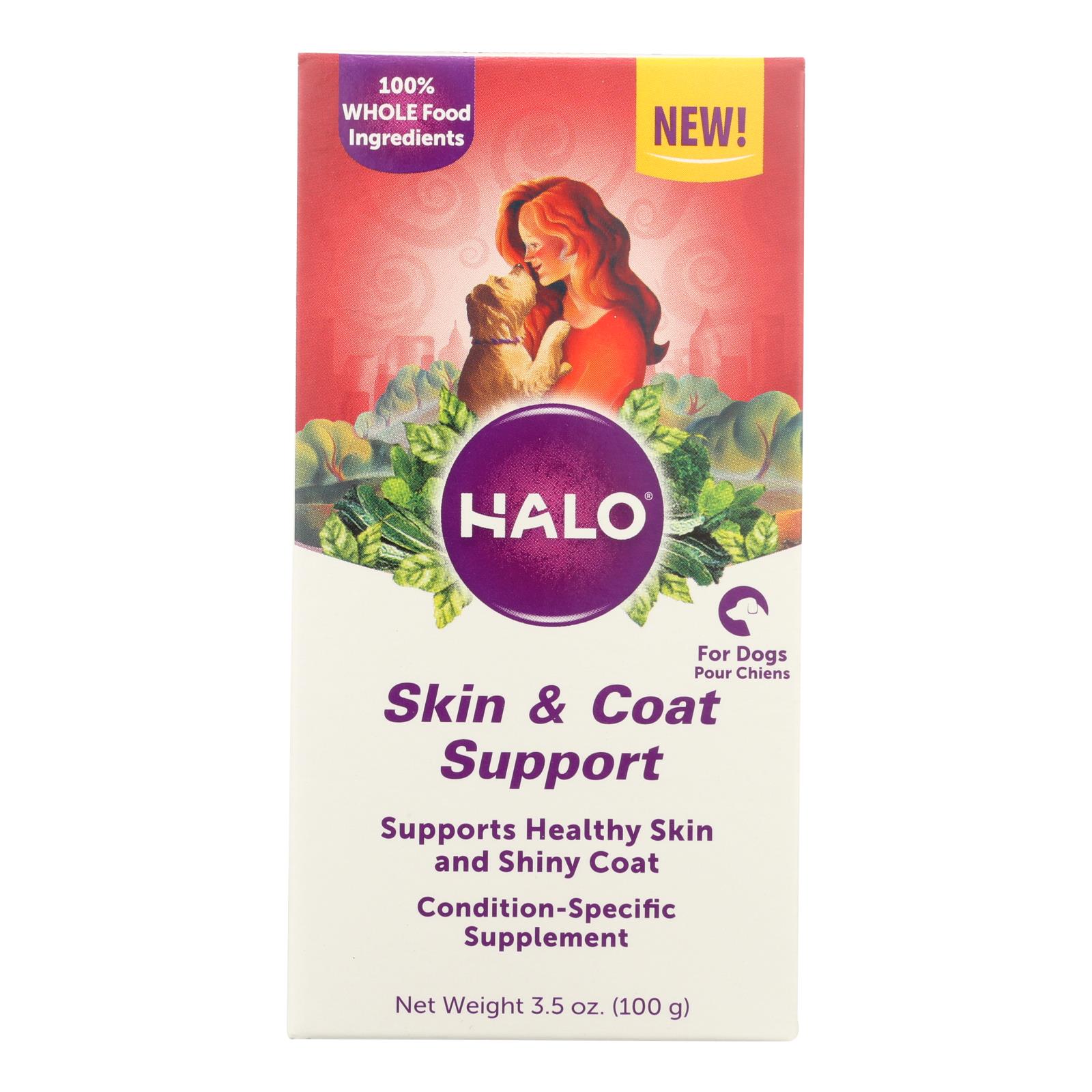 Halo Purely For Pets - Suplmnt Wf Skin Coat Sup - 1 Each - 3.50 OZ