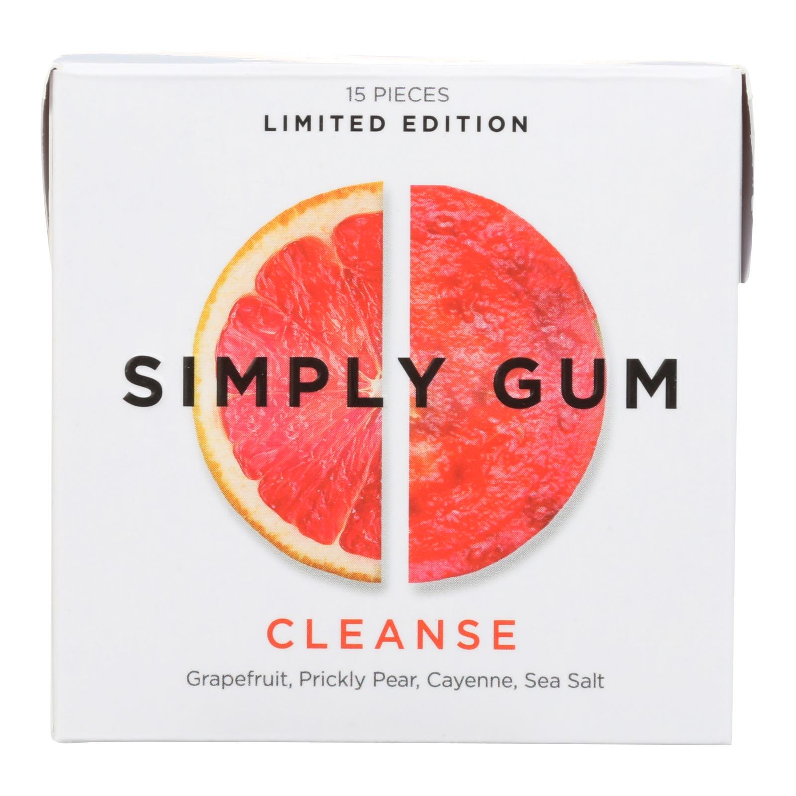 Simply Gum - Gum Cleanse - 12개 묶음상품 - 15 CT