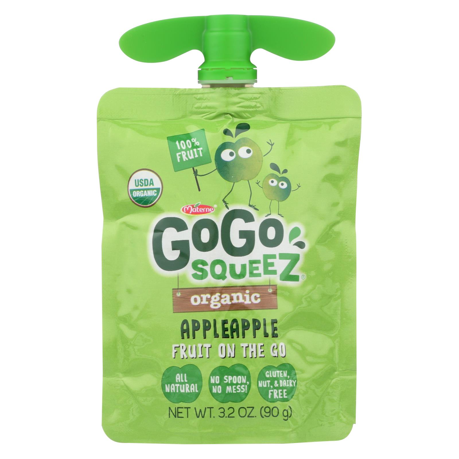 Gogo Squeez Applesauce - 6개 묶음상품 - 12/3.2OZ