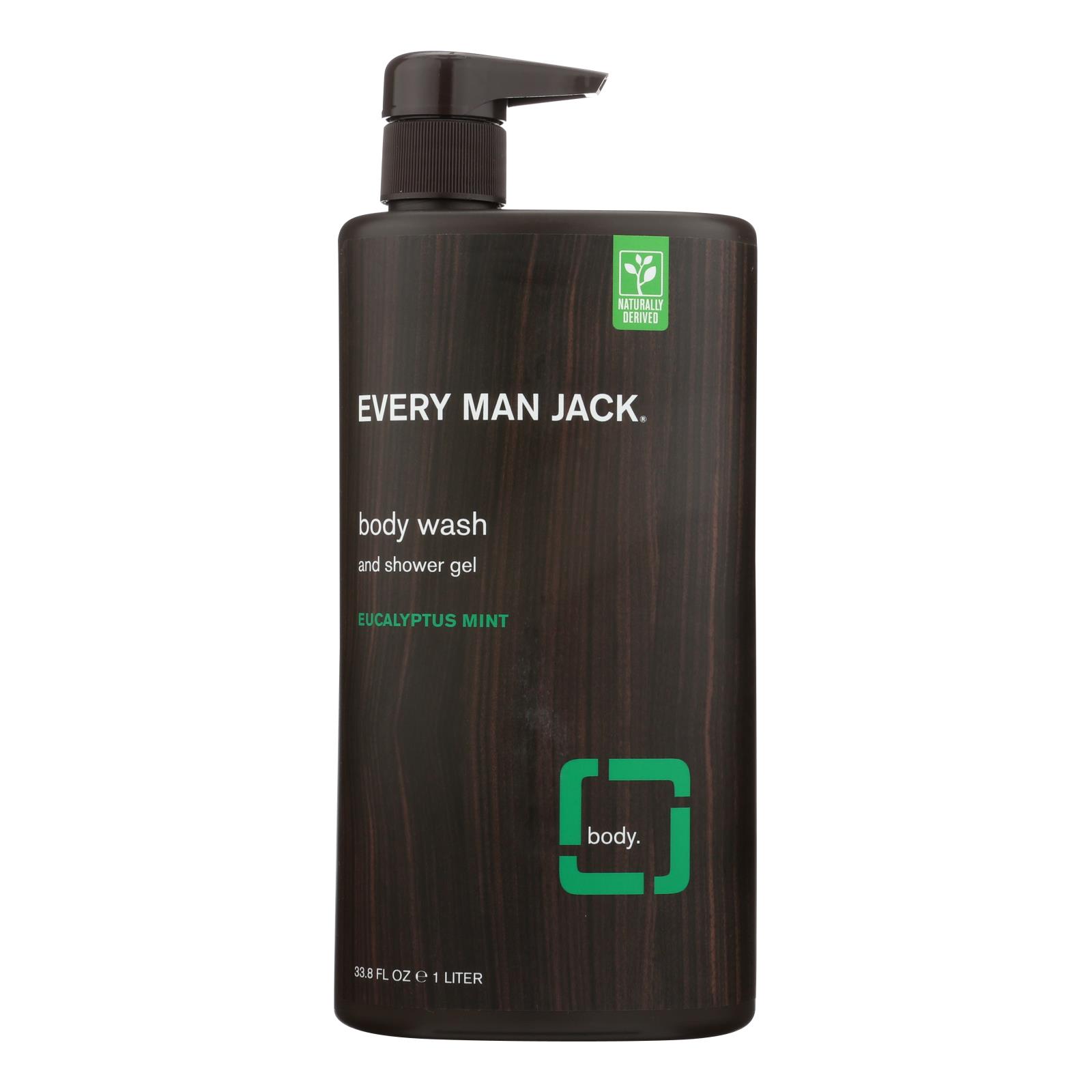 Every Man Jack Body Wash Eucalyptus Mint Body Wash - 1 Each - 33.8 fl oz.