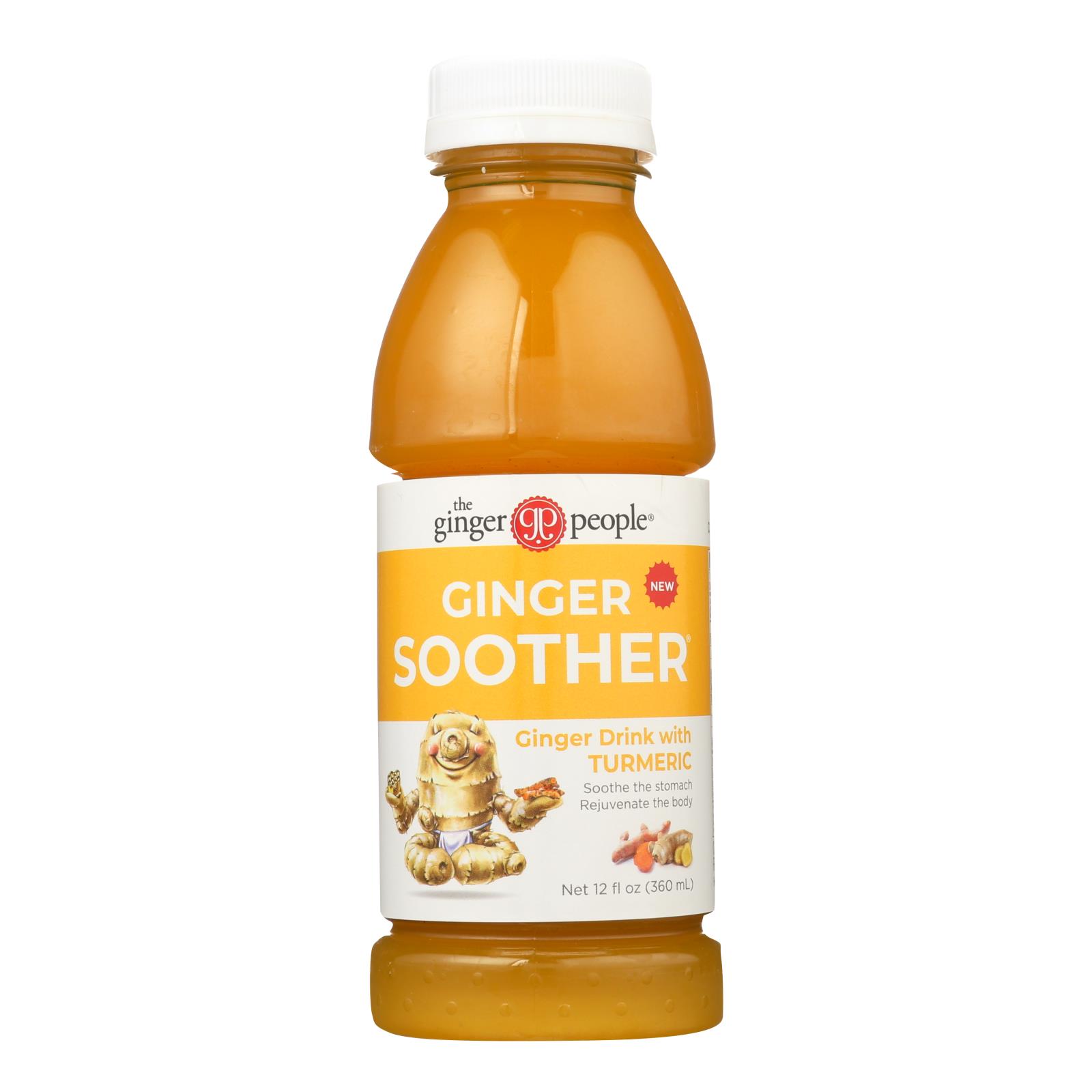 Ginger People Ginger Drink With Turmeric - 24개 묶음상품 - 12 FZ