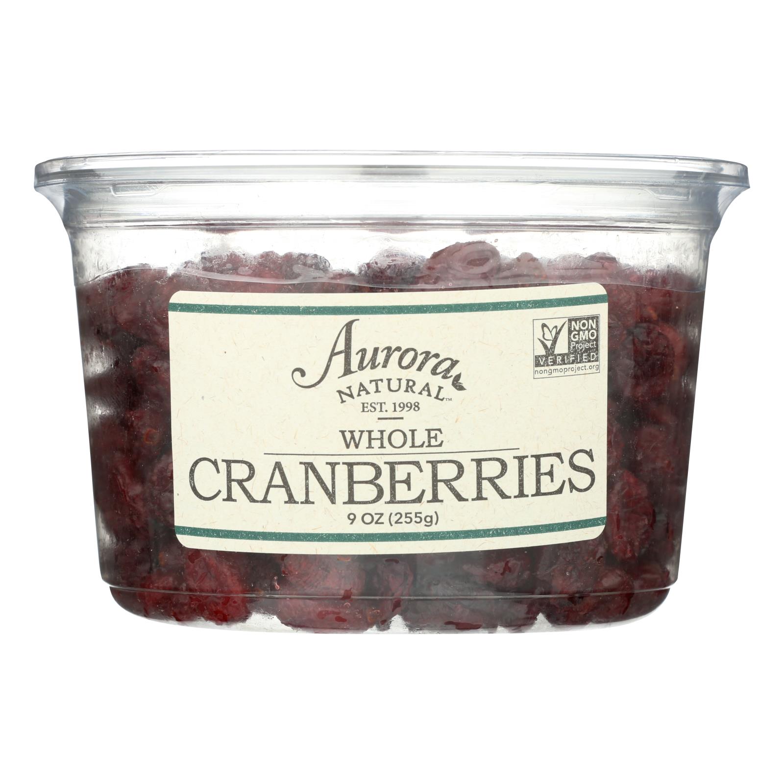 Aurora Natural Products - Whole Cranberries - 12개 묶음상품 - 9 oz.
