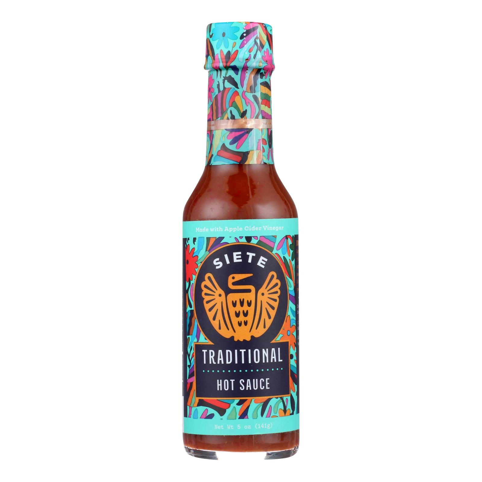 Siete - Hot Sauce Traditional - Case of 6 - 5 OZ