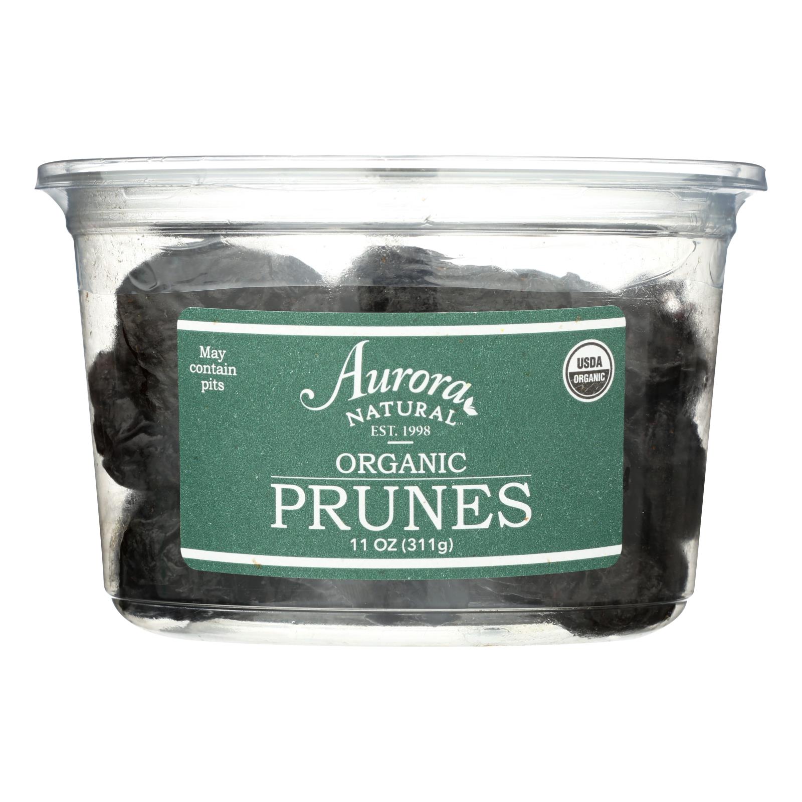 Aurora Natural Products - Organic Prunes - 12개 묶음상품 - 11 oz.