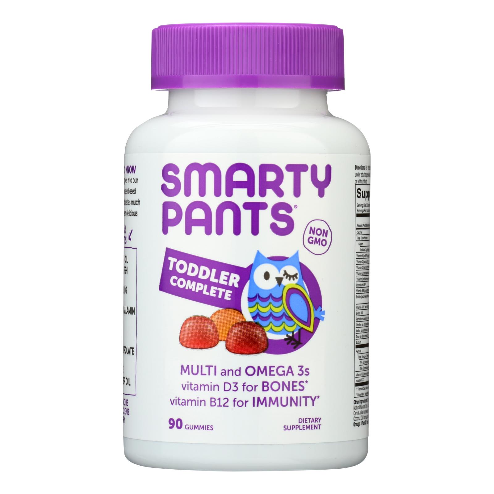 Smartypants - Gummy Vitamin Toddler Complt - 1 Each - 90 CT
