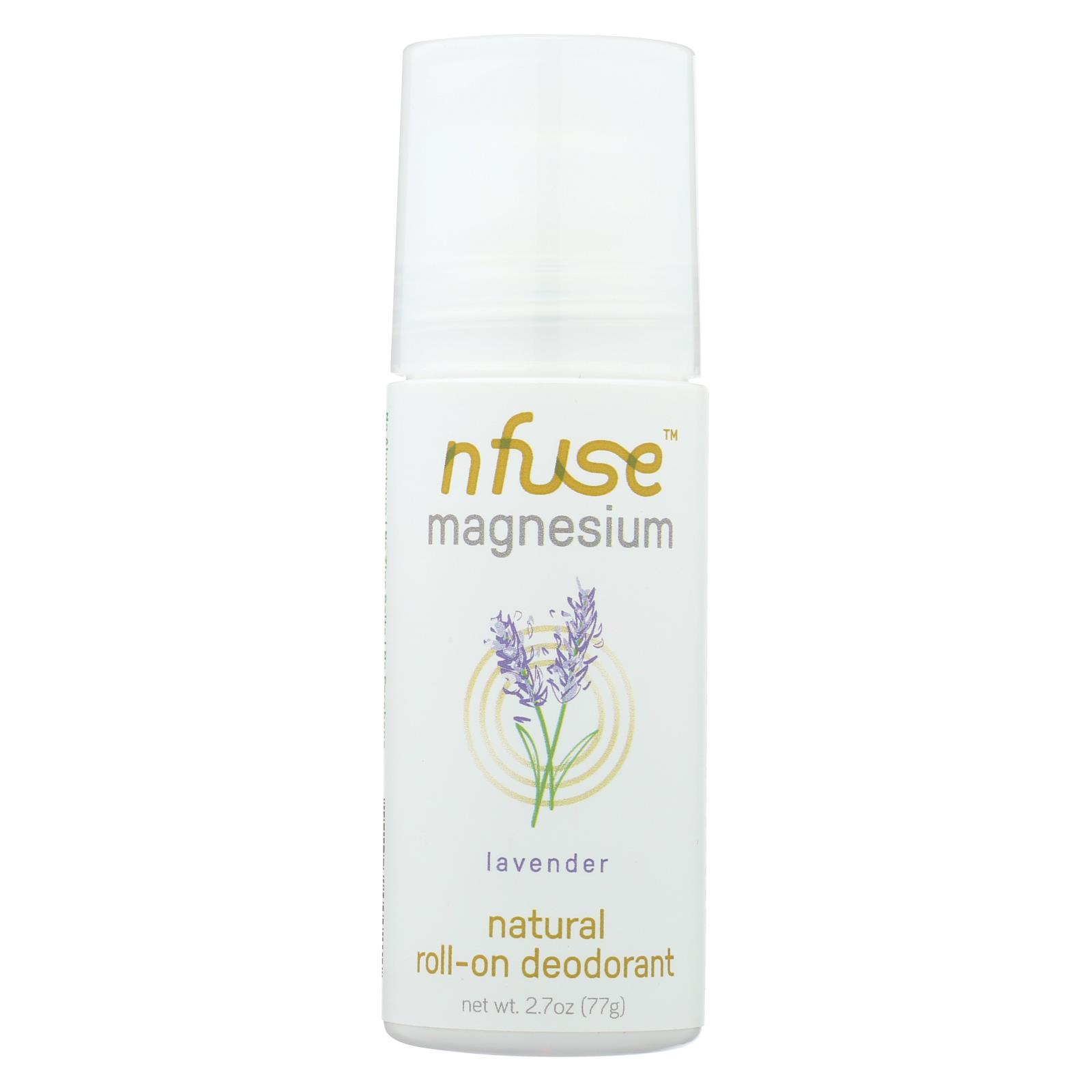 Nfuse - Deodorant Lavender Natural Magnesium - 6개 묶음상품 - 2.7 OZ