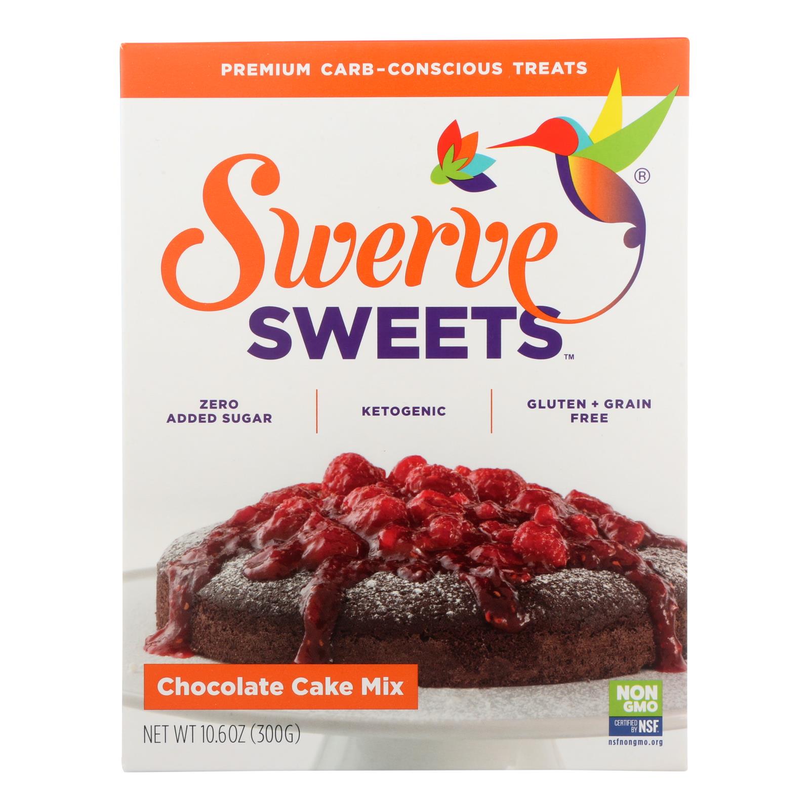 Swerve Sweets™ Chocolate Cake Mix - 6개 묶음상품 - 10.6 OZ