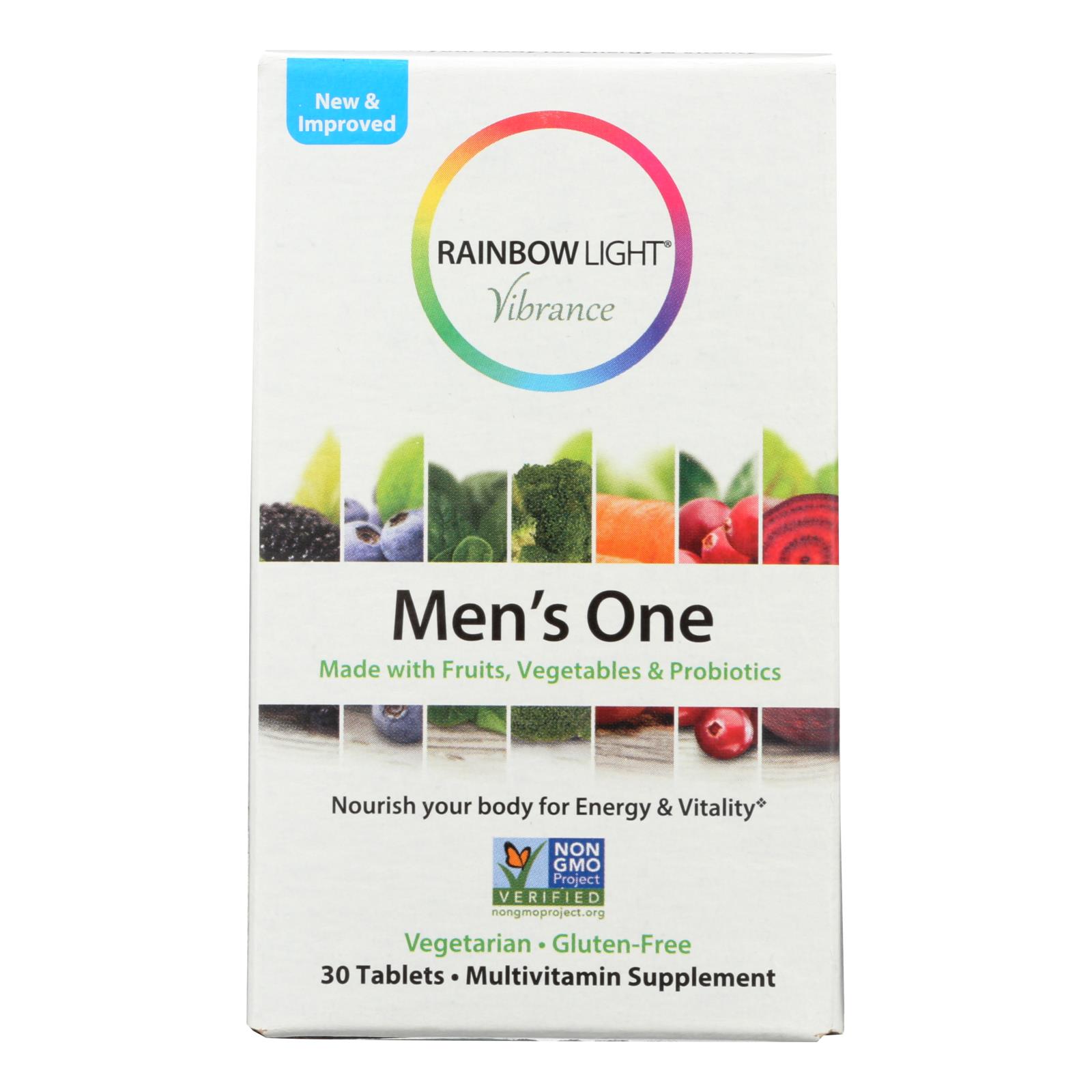 Rainbow Light - Men's One Vibrance - 1 Each - 30 TAB