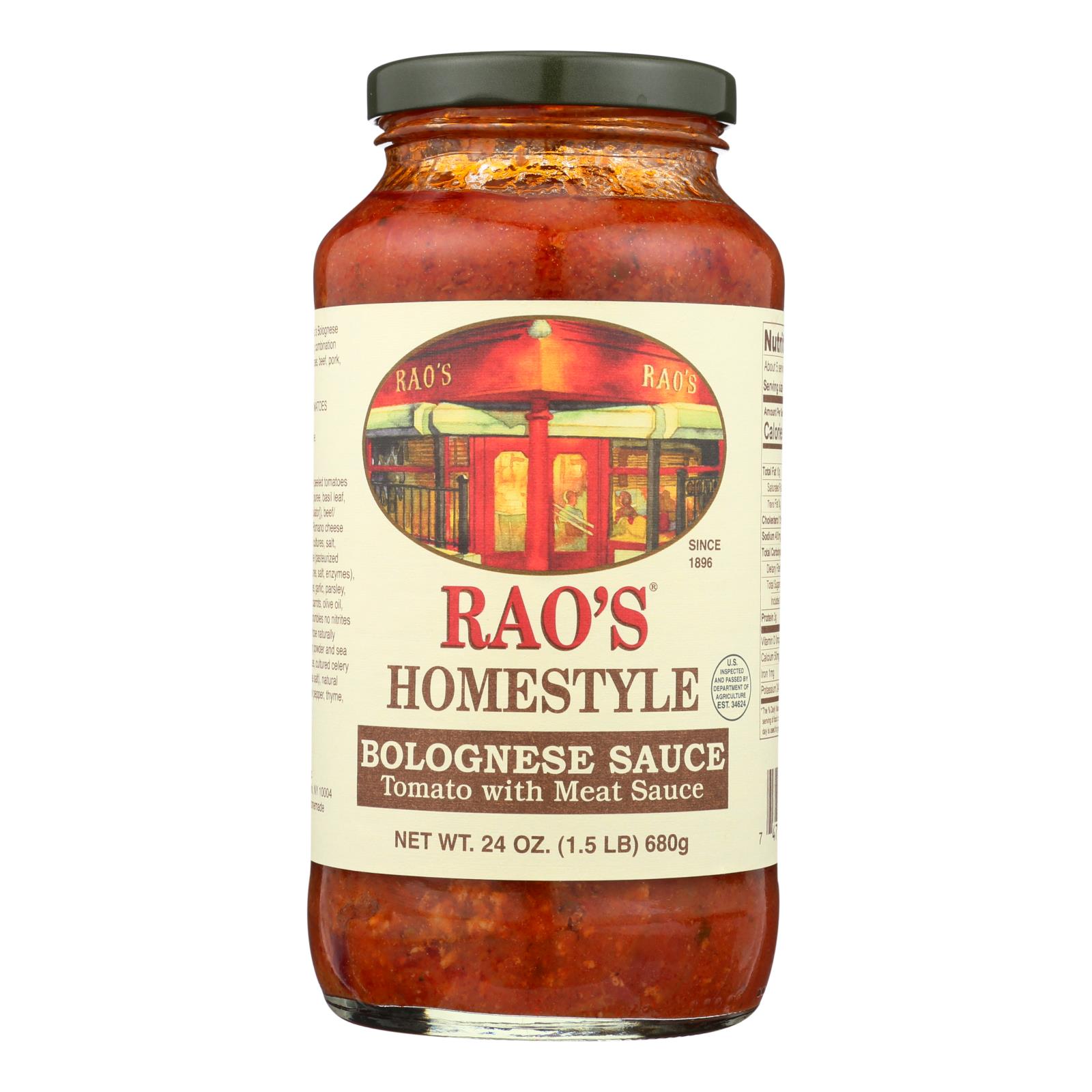 Rao's Specialty Food Bolognese Sauce - Case of 12 - 24 OZ