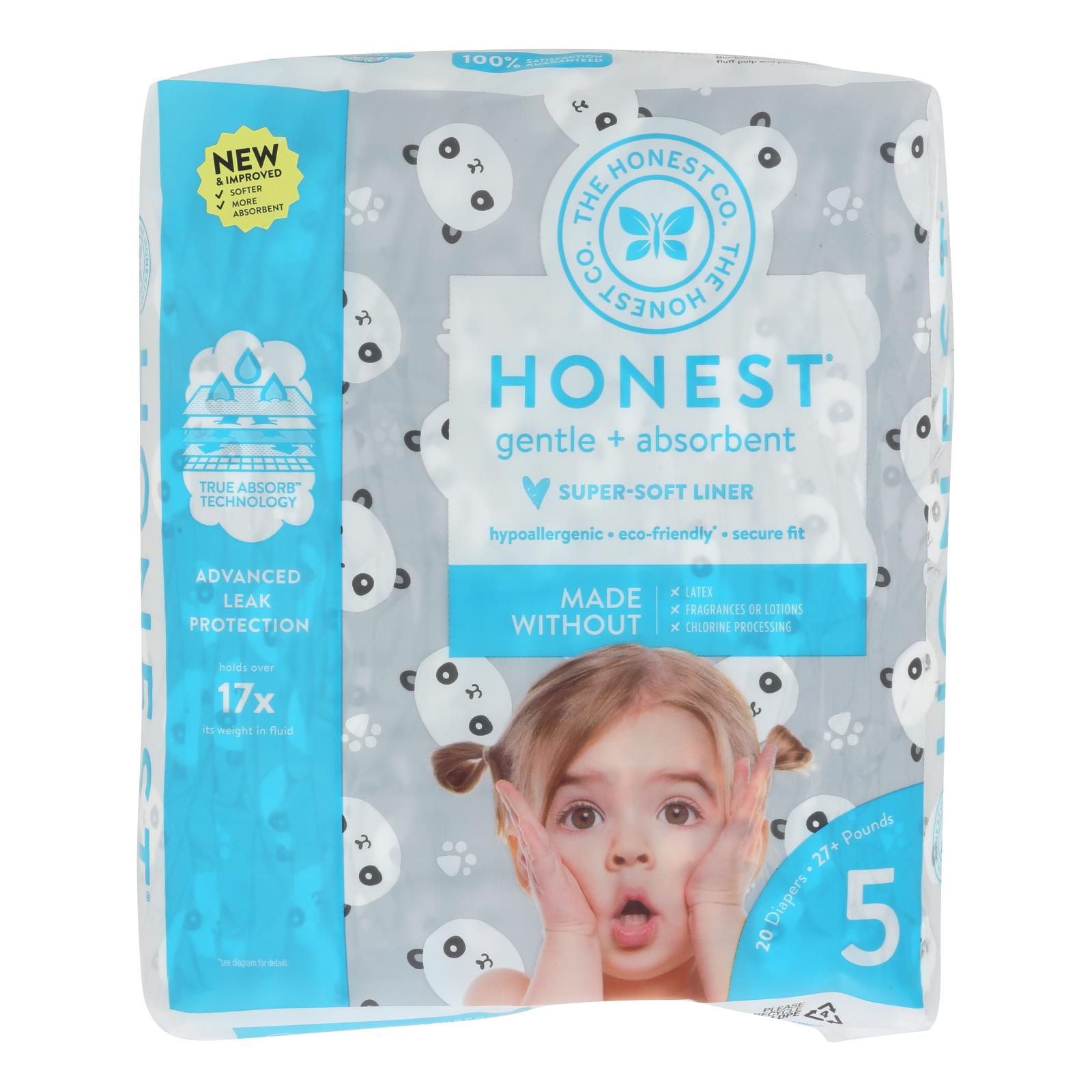 The Honest Company - Diapers Size 5 - 20 Count