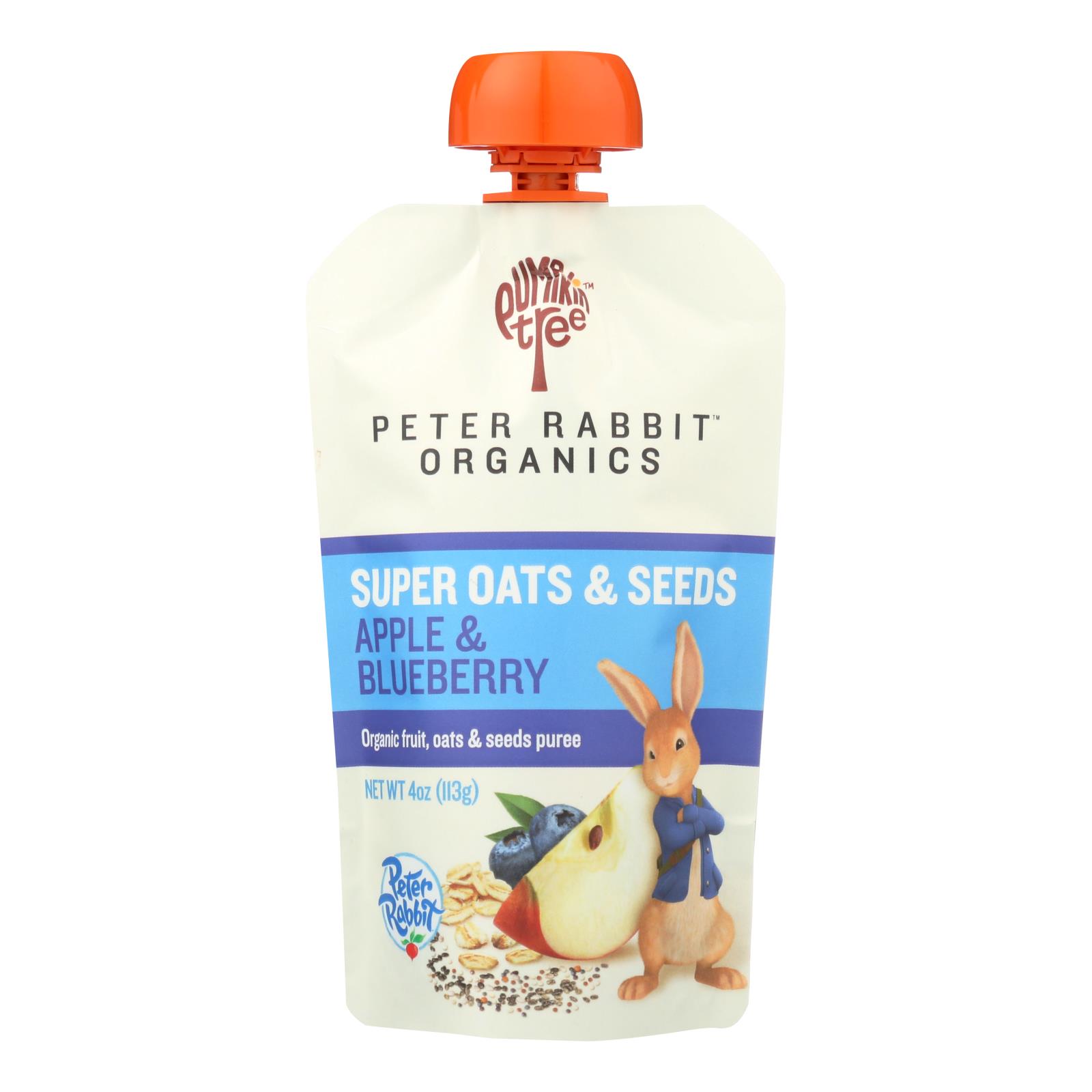 Peter Rabbit Organics - Oats&seeds Apl&blueb - 10개 묶음상품 - 4 OZ