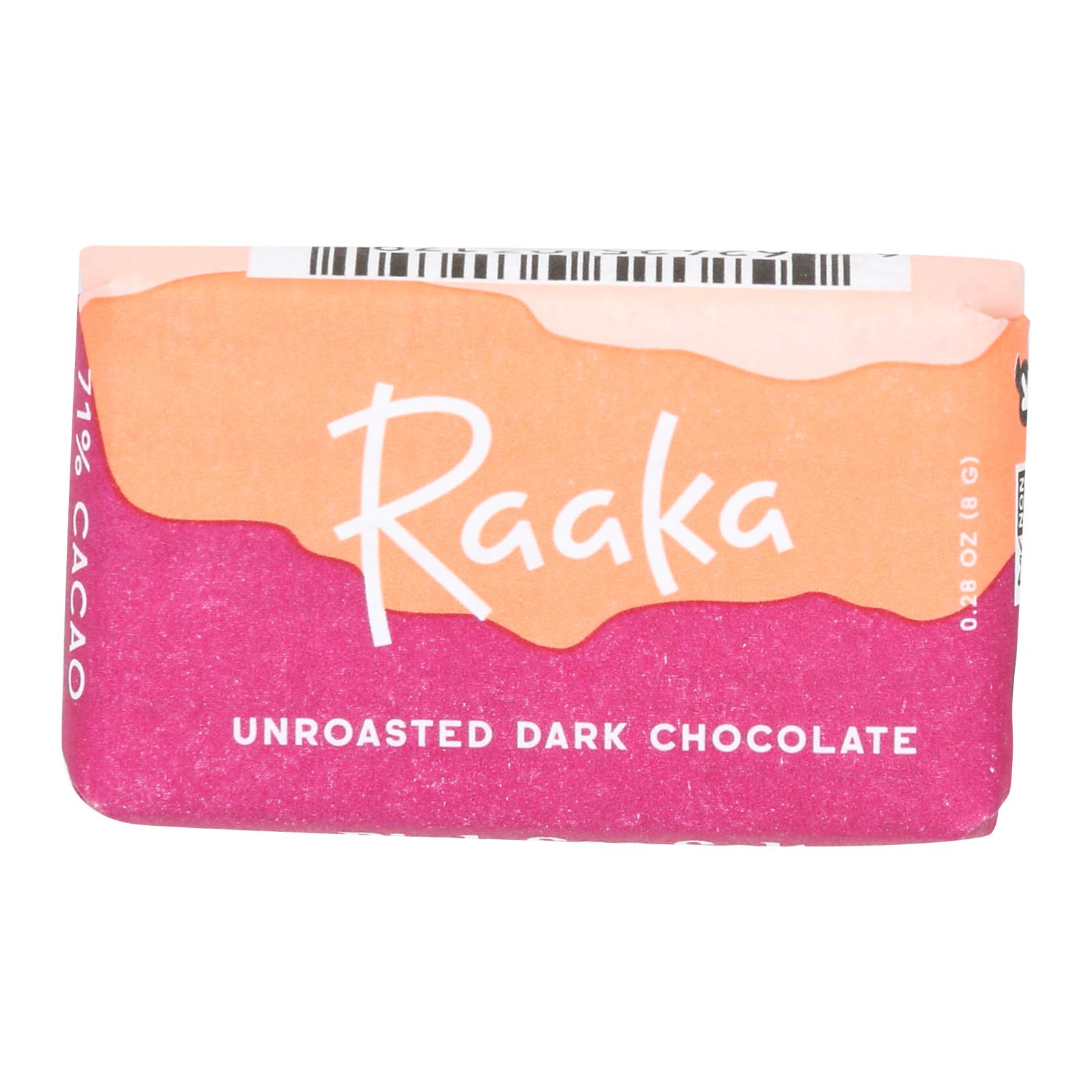 Raaka Chocolate - Bar Mini Pink Ss 71% - 100개 묶음상품 - .28 OZ